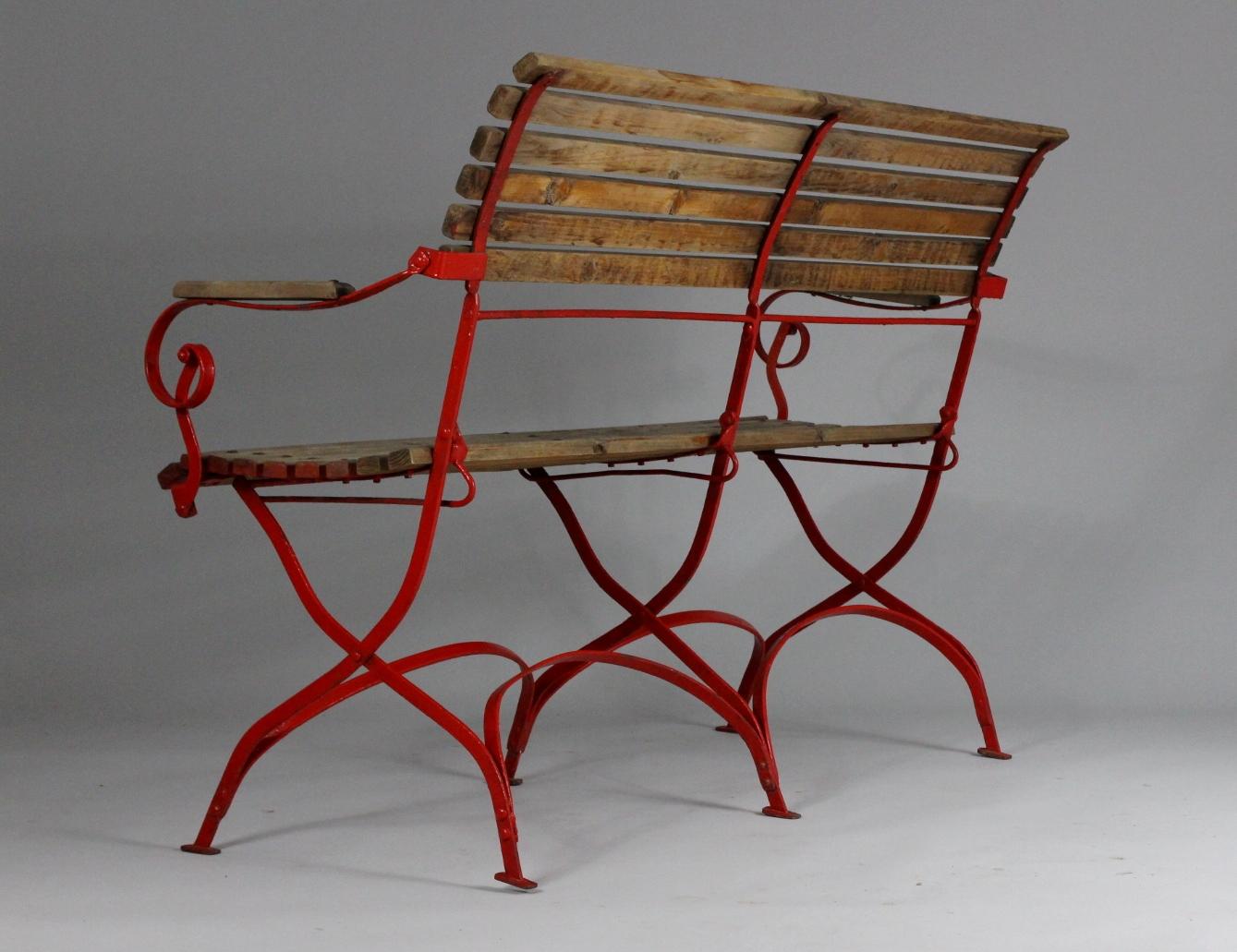 20th Century 1920s Garden Bench