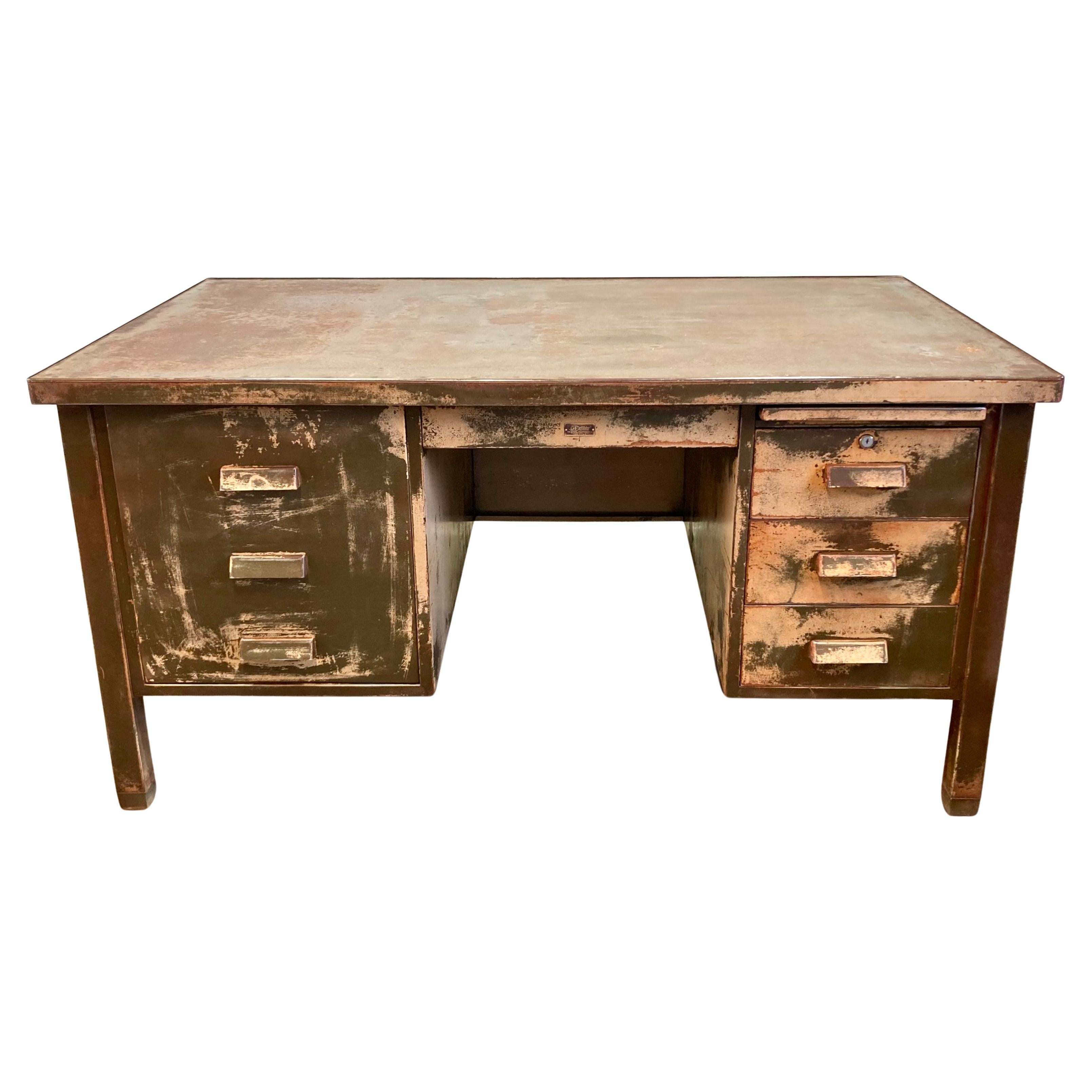 1920s General Fireproofing Tanker desk
