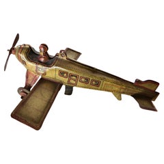 Aeroplano tedesco del 1920 di Kellerman (montato su Marx "Lucky Stunt")