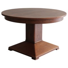 1920s German Oak Table