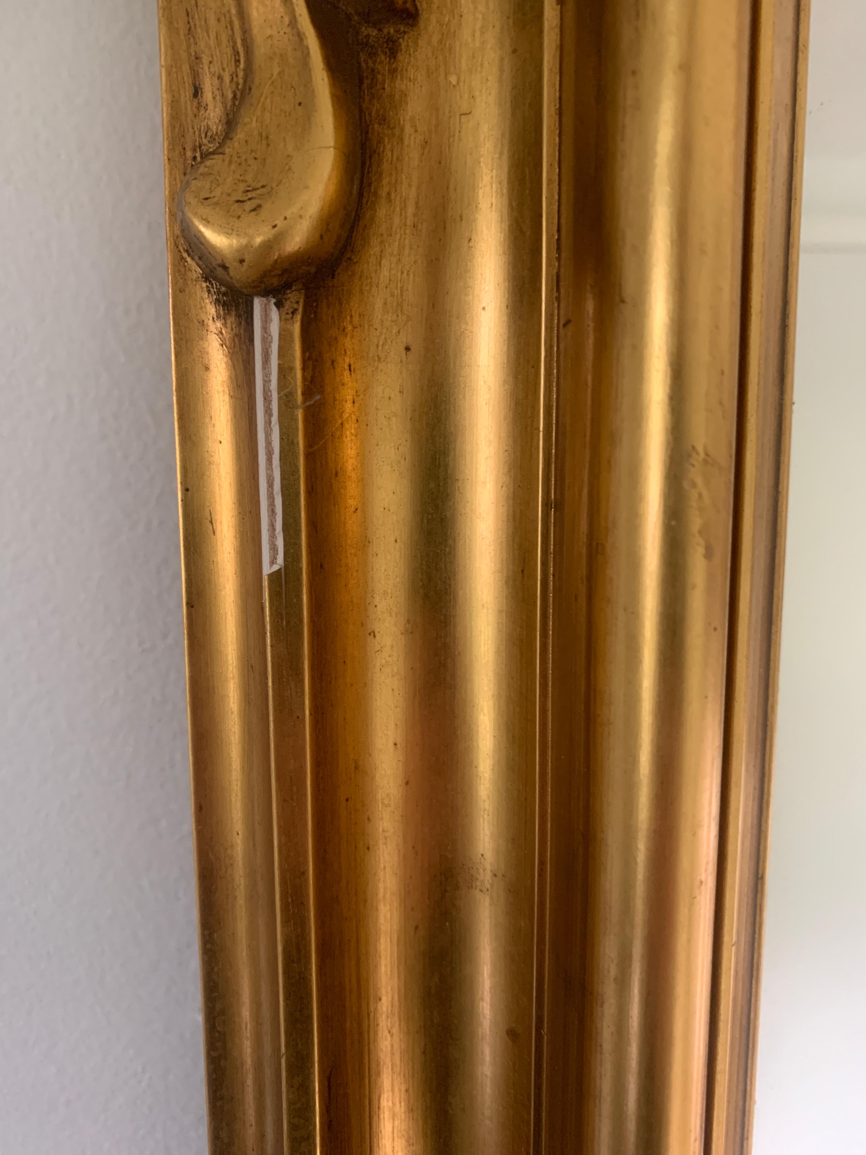 American 1920s Gilt Framed Mirror