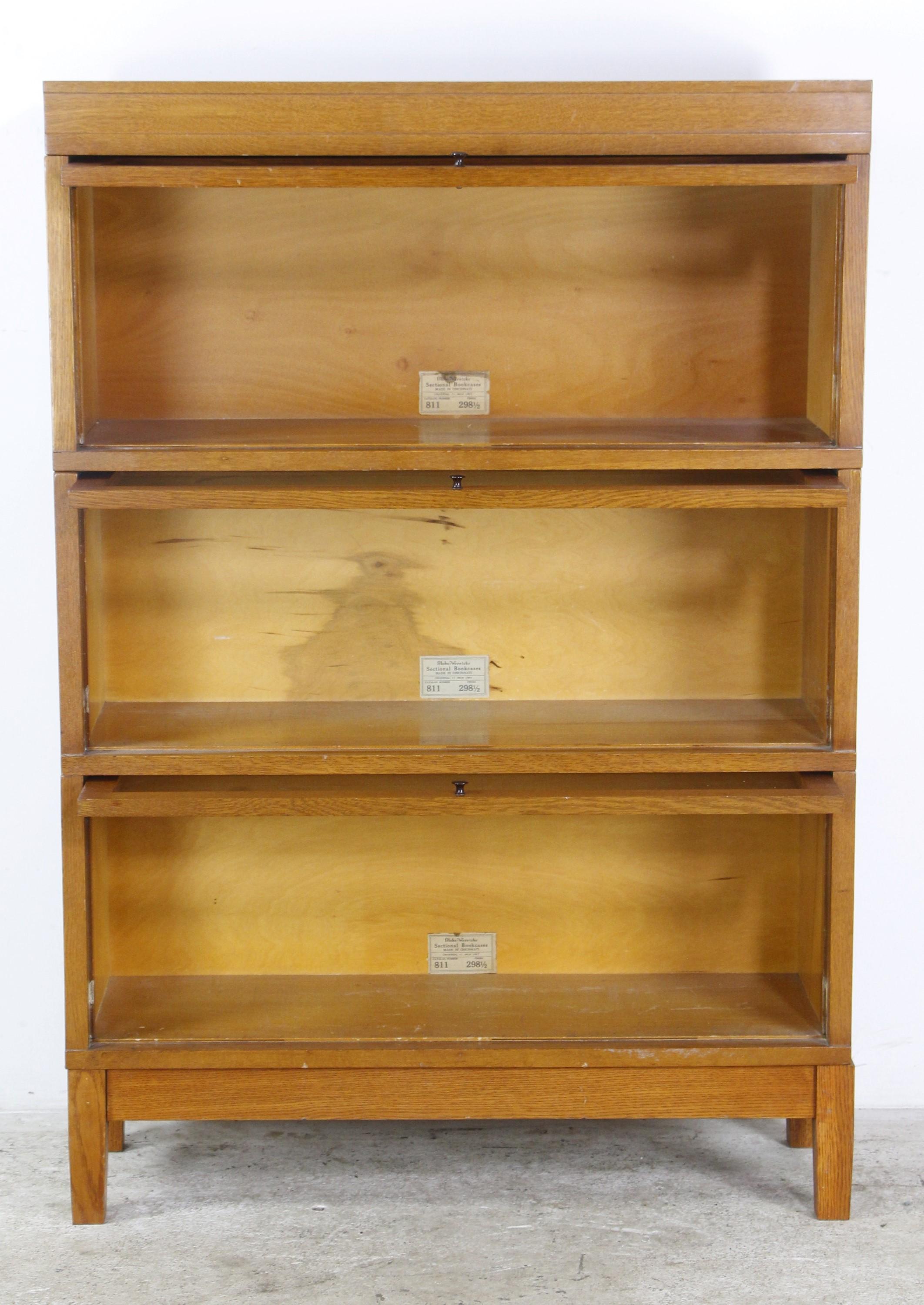 globe-wernicke sectional bookcase