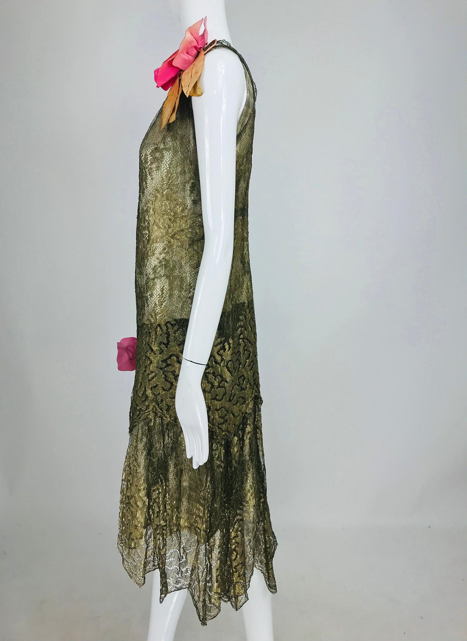 designer flapper dress