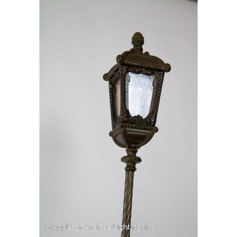 20th Century 1920’s Gothic Revival Lantern Floor Lamp