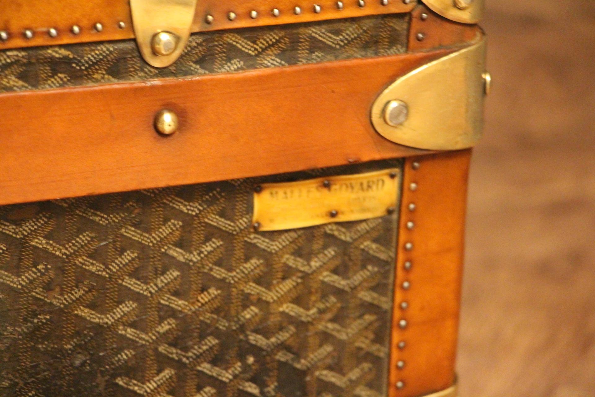 1920s Goyard Cabin Trunk 4