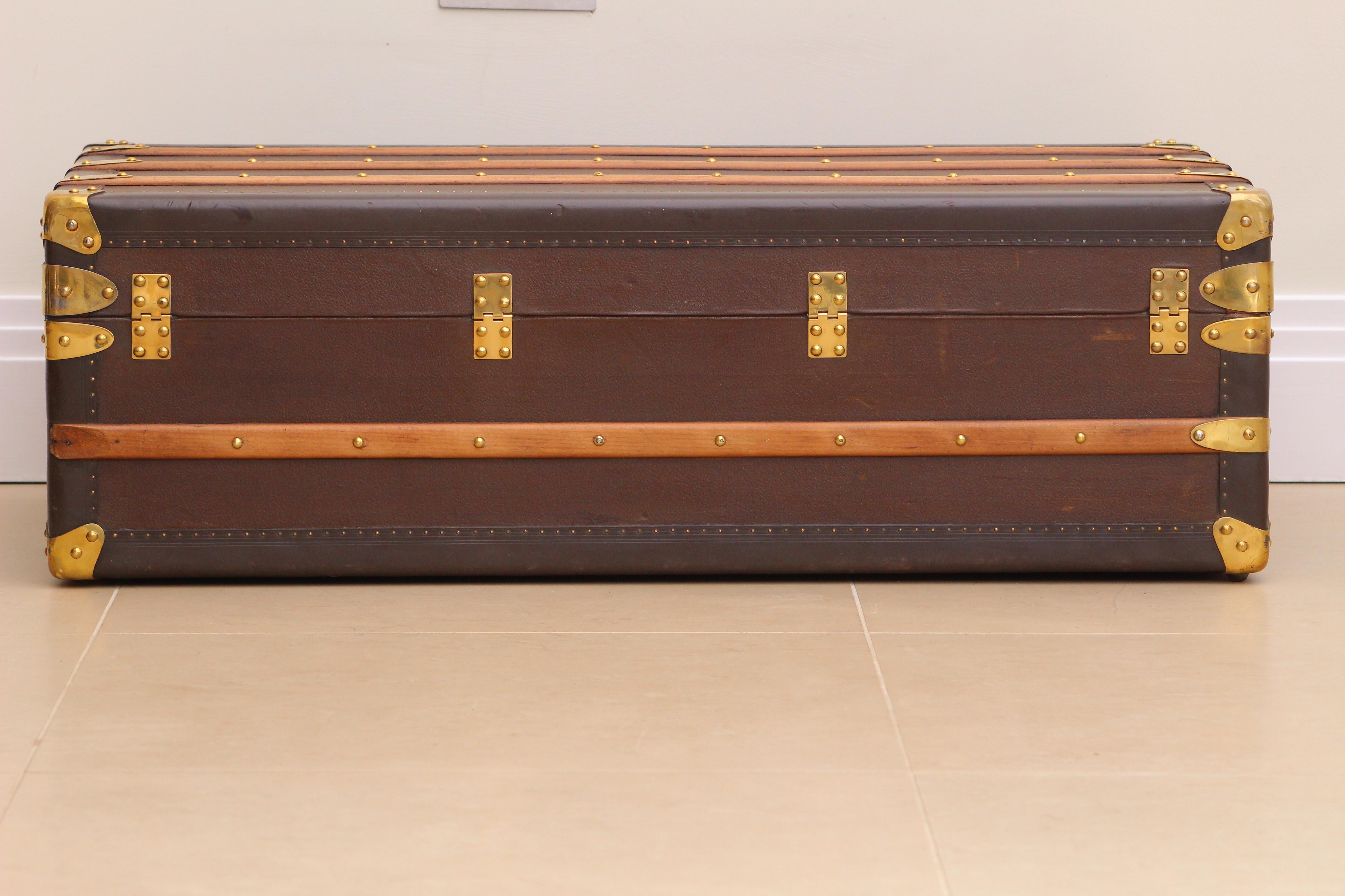 1920s Goyard Cabin Trunk In Excellent Condition For Sale In London, GB