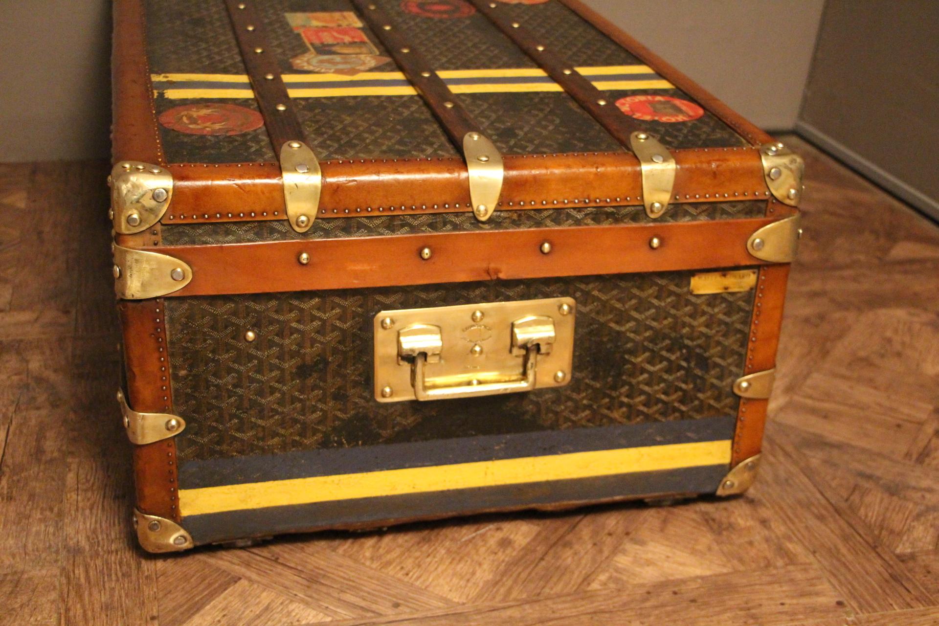 1920s Goyard Cabin Trunk 3