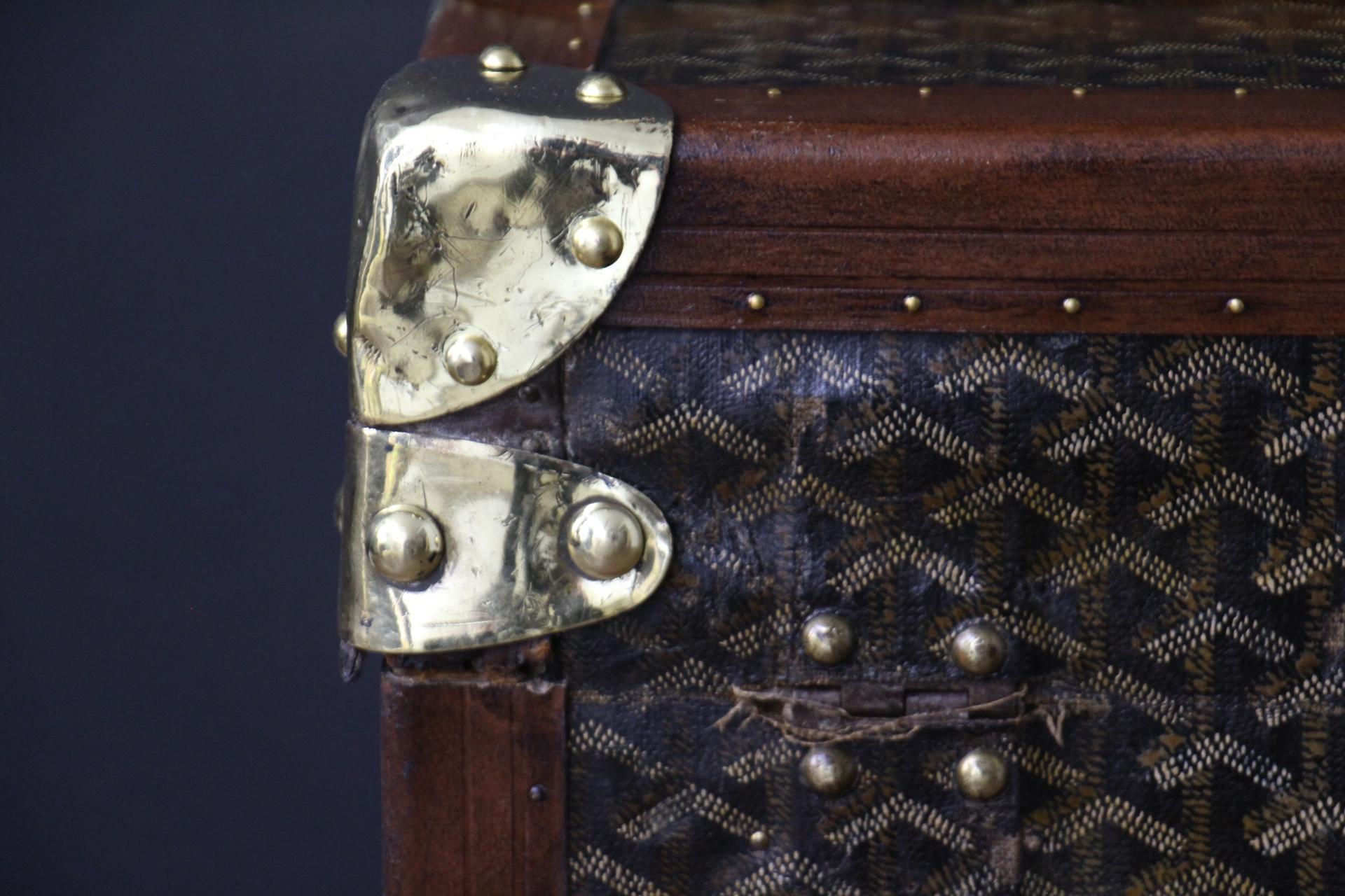 Baúl Sombrero Goyard Años 1920, Baúl Goyard, Baúl Vapor Goyard 4