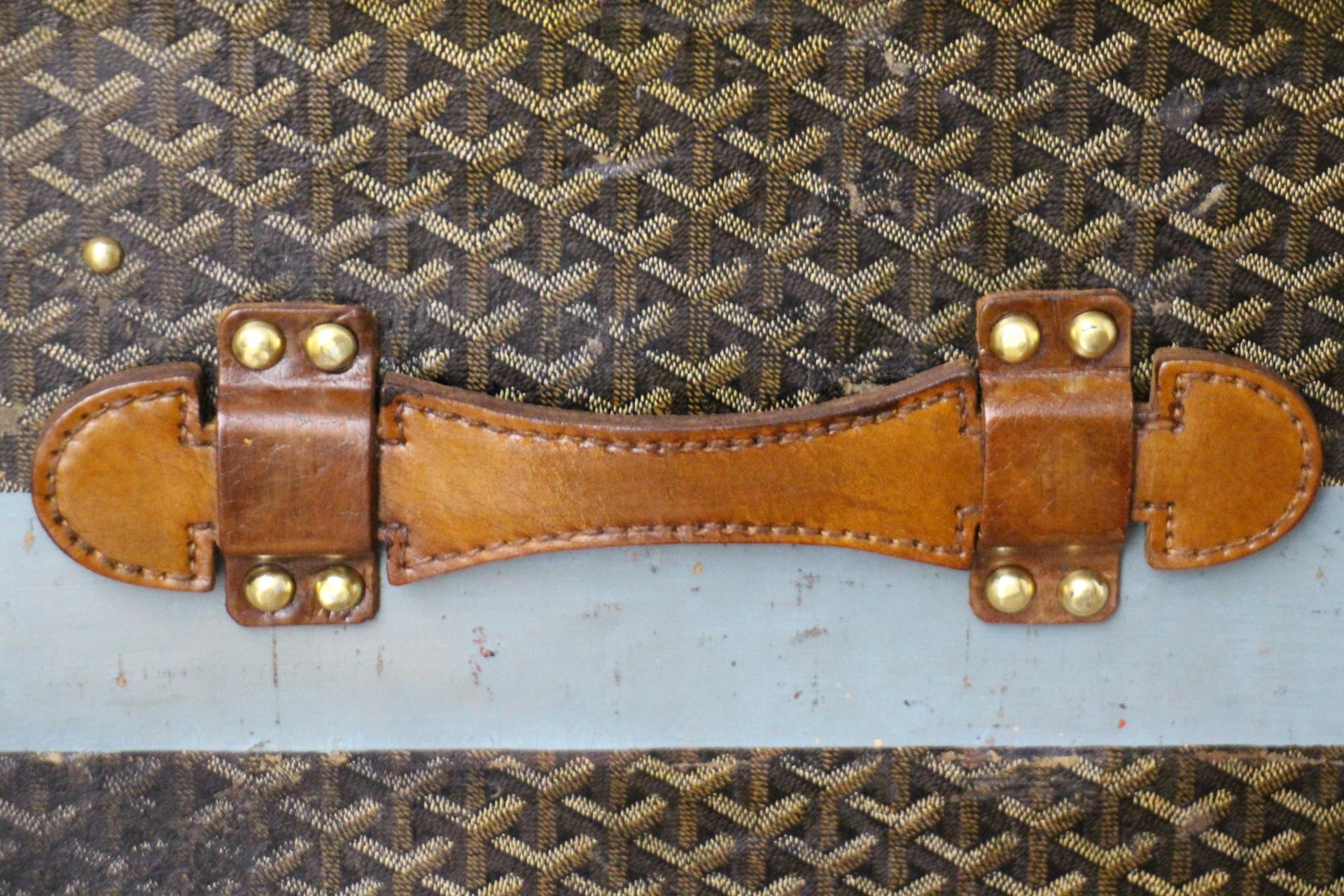 Baúl Sombrero Goyard Años 1920, Baúl Goyard, Baúl Vapor Goyard 8