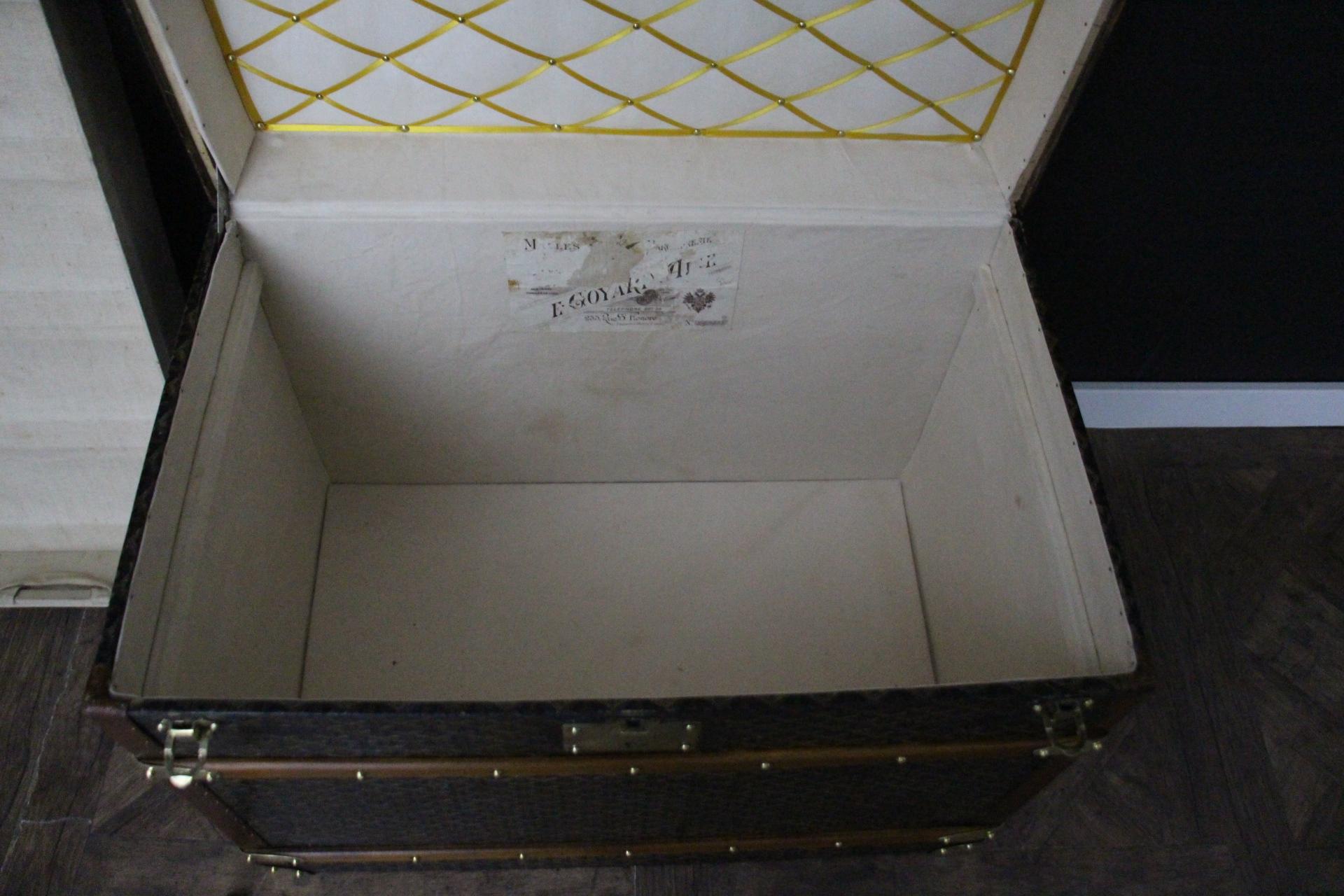 Baúl Sombrero Goyard Años 1920, Baúl Goyard, Baúl Vapor Goyard 13