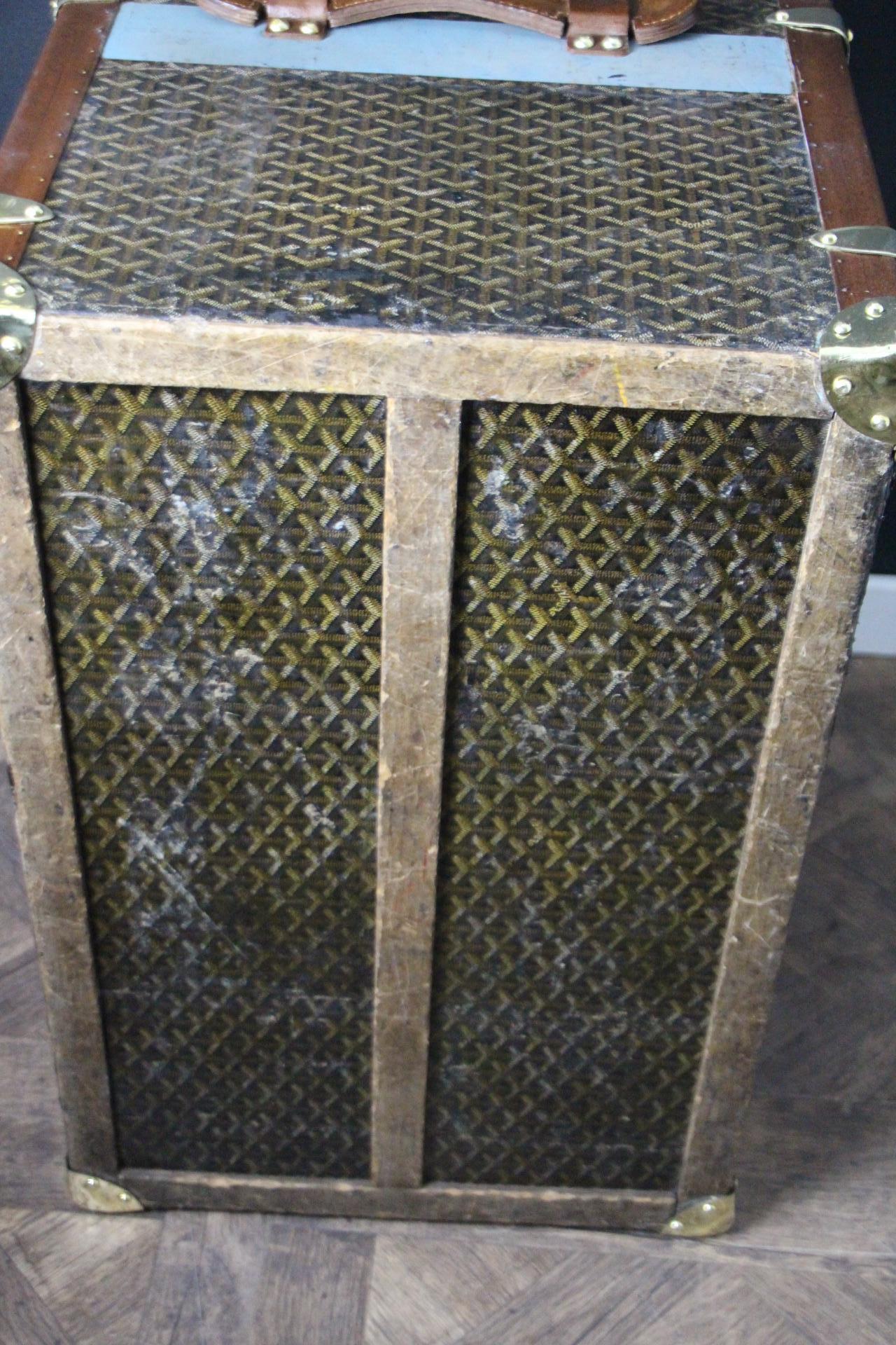Baúl Sombrero Goyard Años 1920, Baúl Goyard, Baúl Vapor Goyard 14