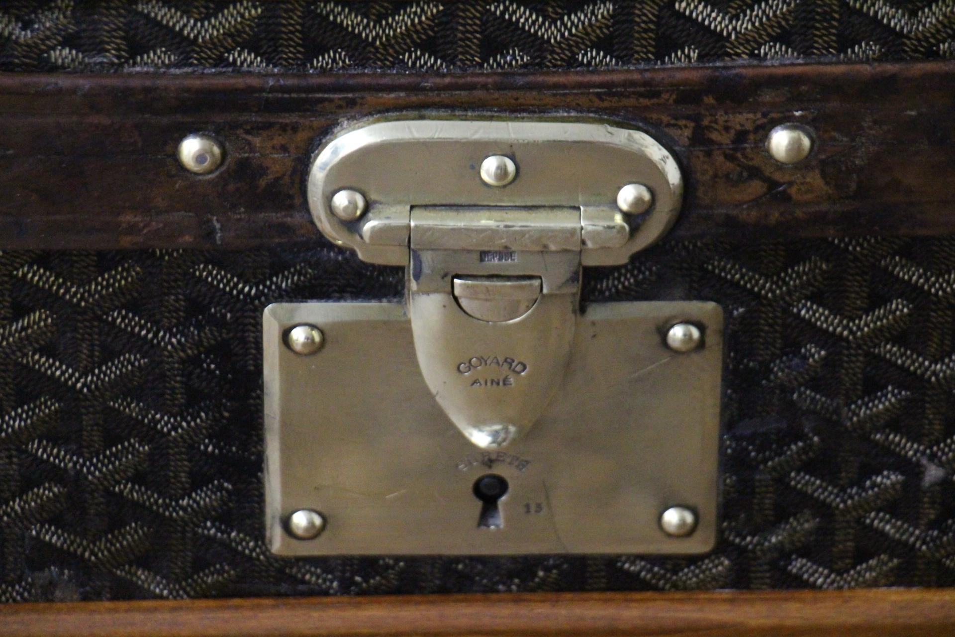 Baúl Sombrero Goyard Años 1920, Baúl Goyard, Baúl Vapor Goyard mediados del siglo XX