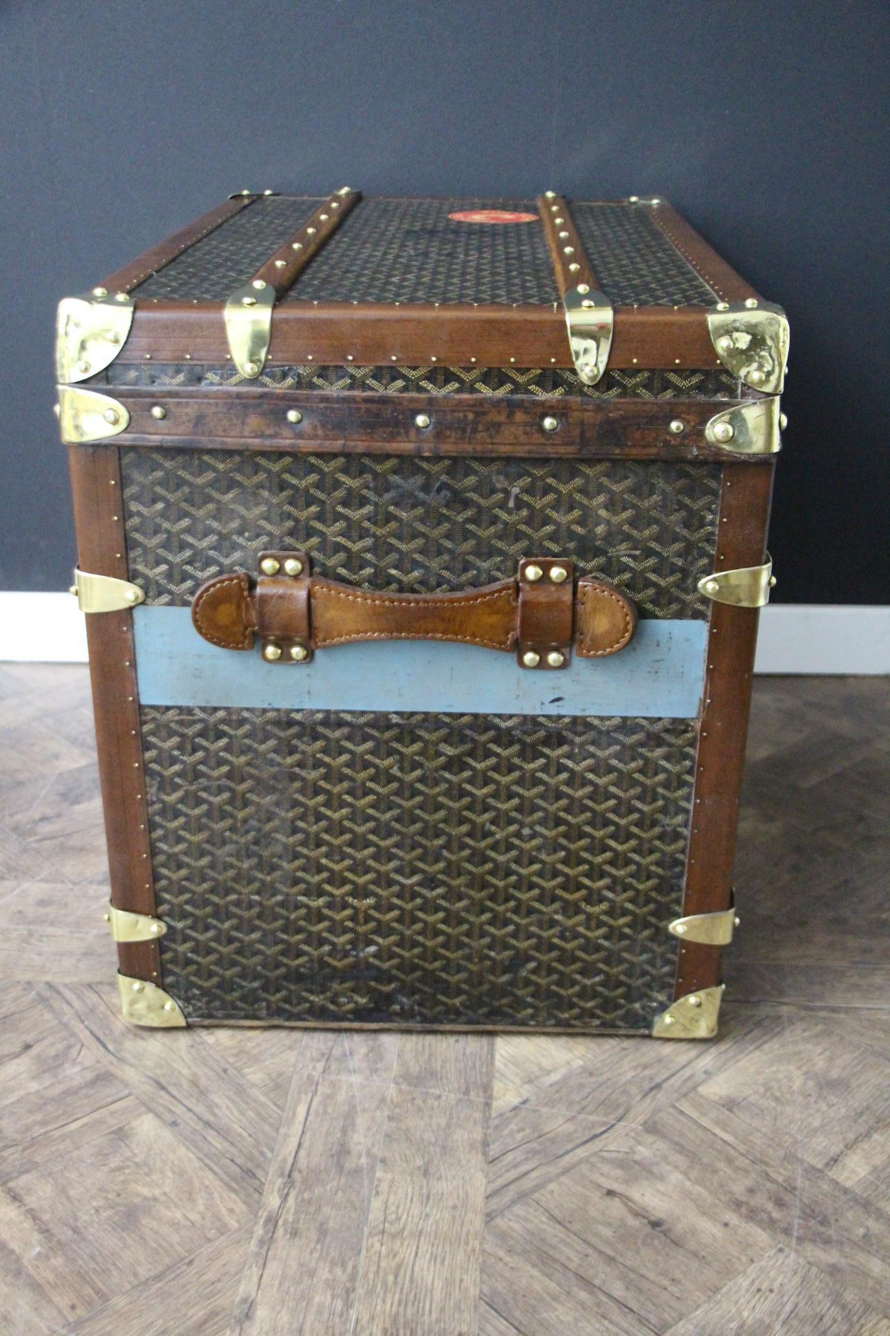 Baúl Sombrero Goyard Años 1920, Baúl Goyard, Baúl Vapor Goyard 1