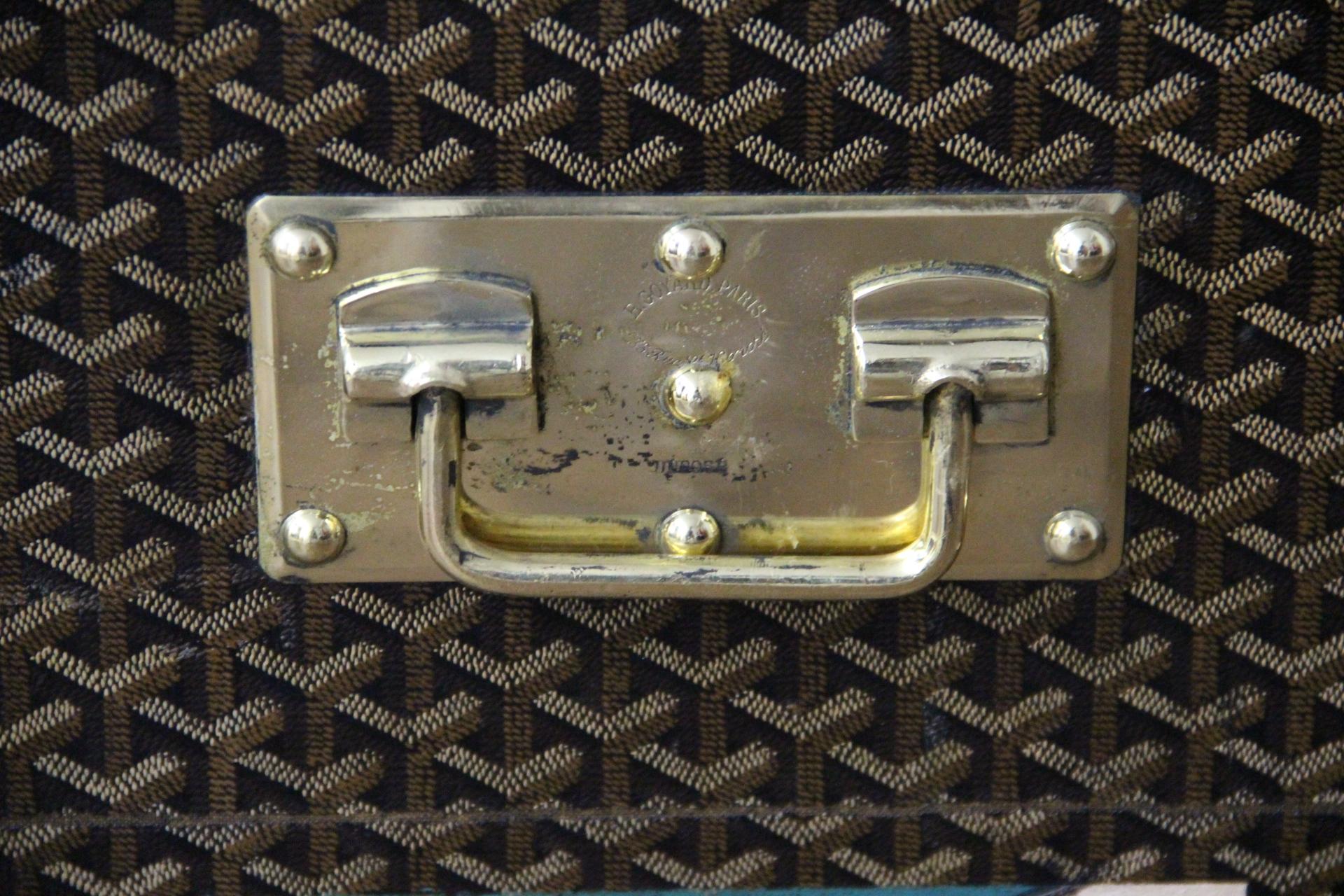 1920s Goyard Hat Trunk, Goyard Trunk, Goyard Steamer Trunk, Goyard Trunk For Sale 6