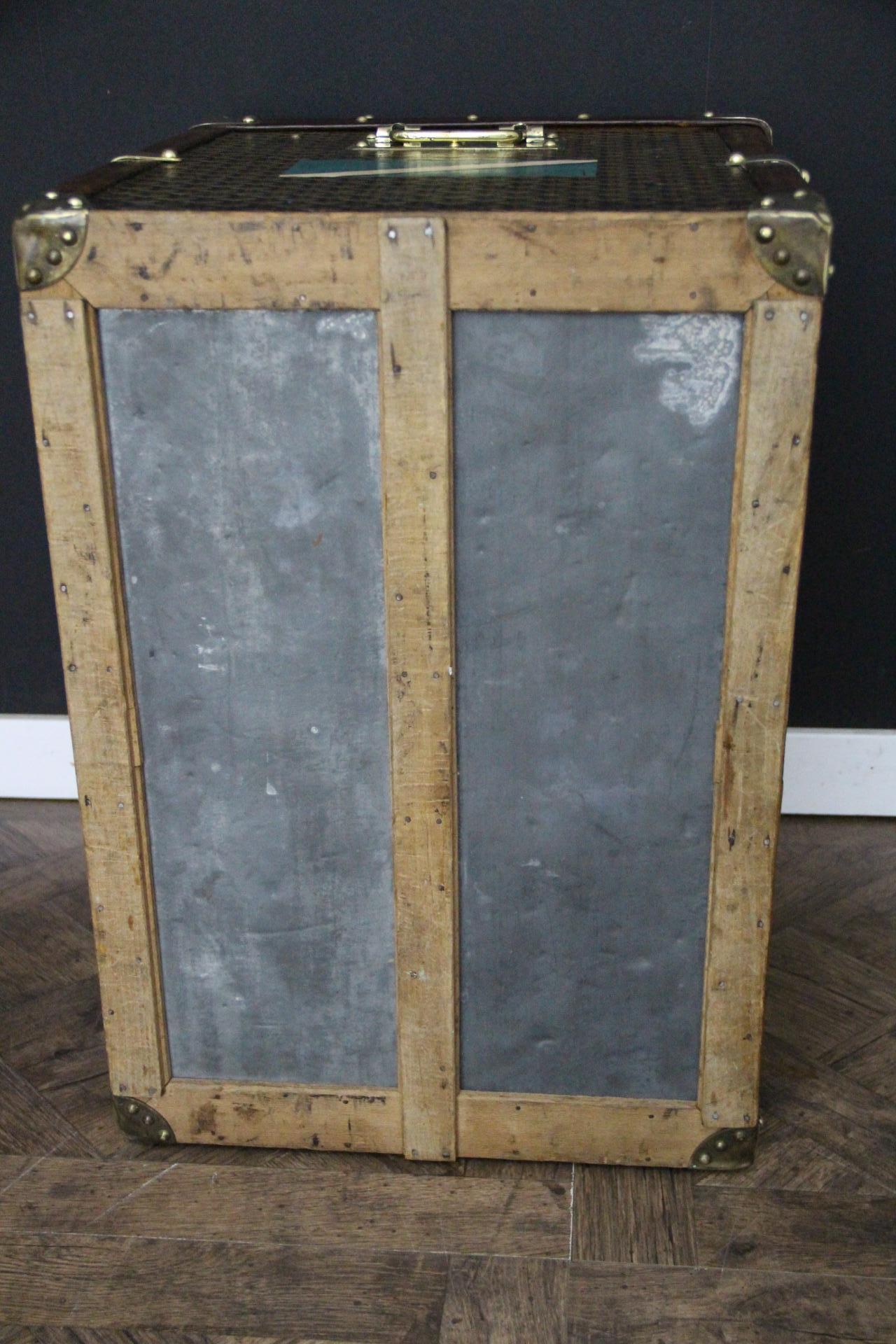 1920s Goyard Hat Trunk, Goyard Trunk, Goyard Steamer Trunk, Goyard Trunk For Sale 13