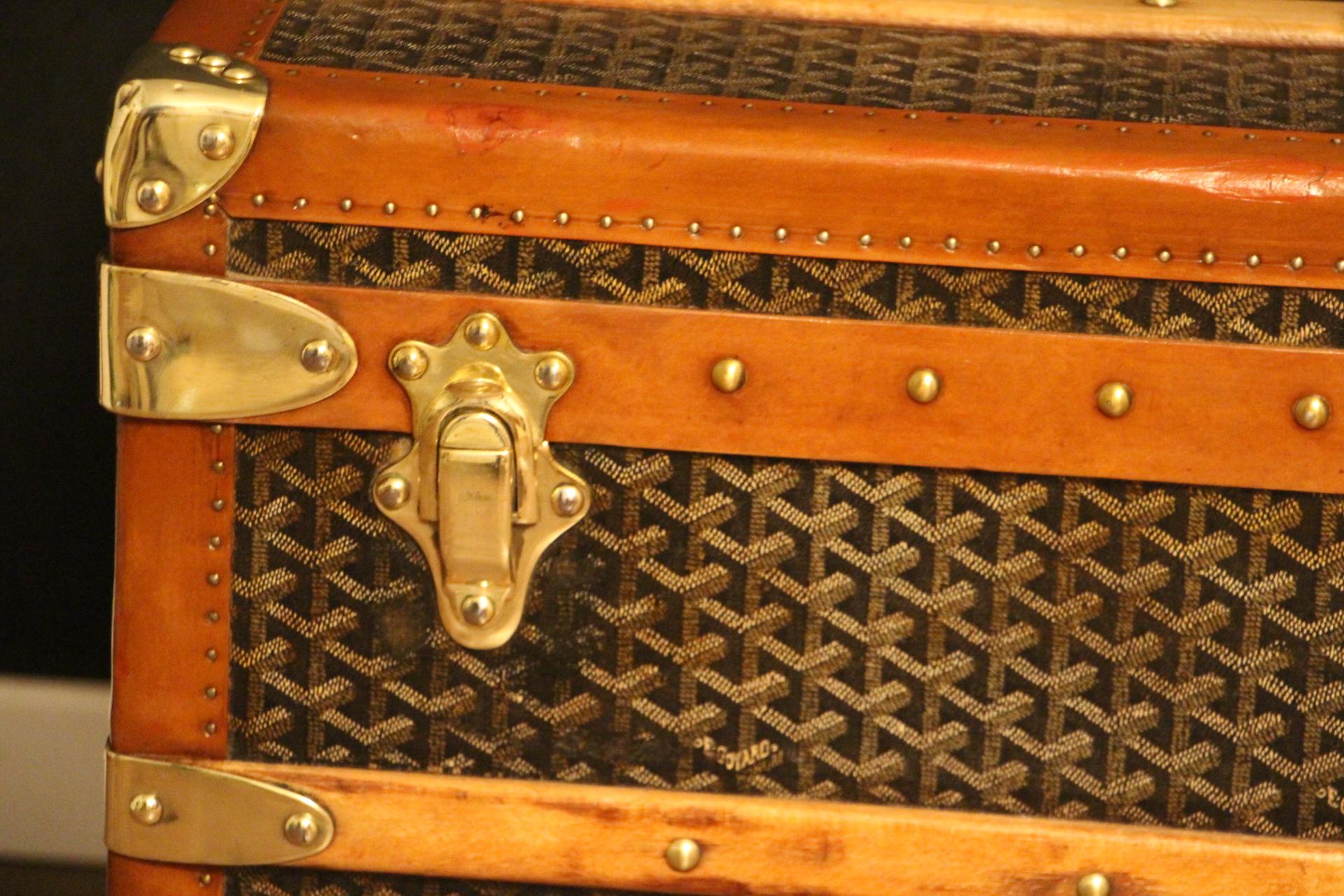 antique goyard trunk