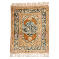 1920's Haji Jalili Antique Persian Tabriz Carpet with Traditional Style