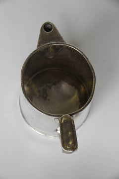 1920s Hotel Silver Pitcher, Reed and Barton for the University of Notre Dame