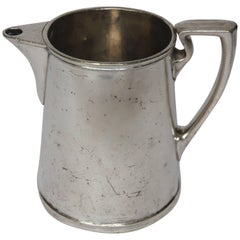 1920s Hotel Silver Pitcher, Reed and Barton for the University of Notre Dame