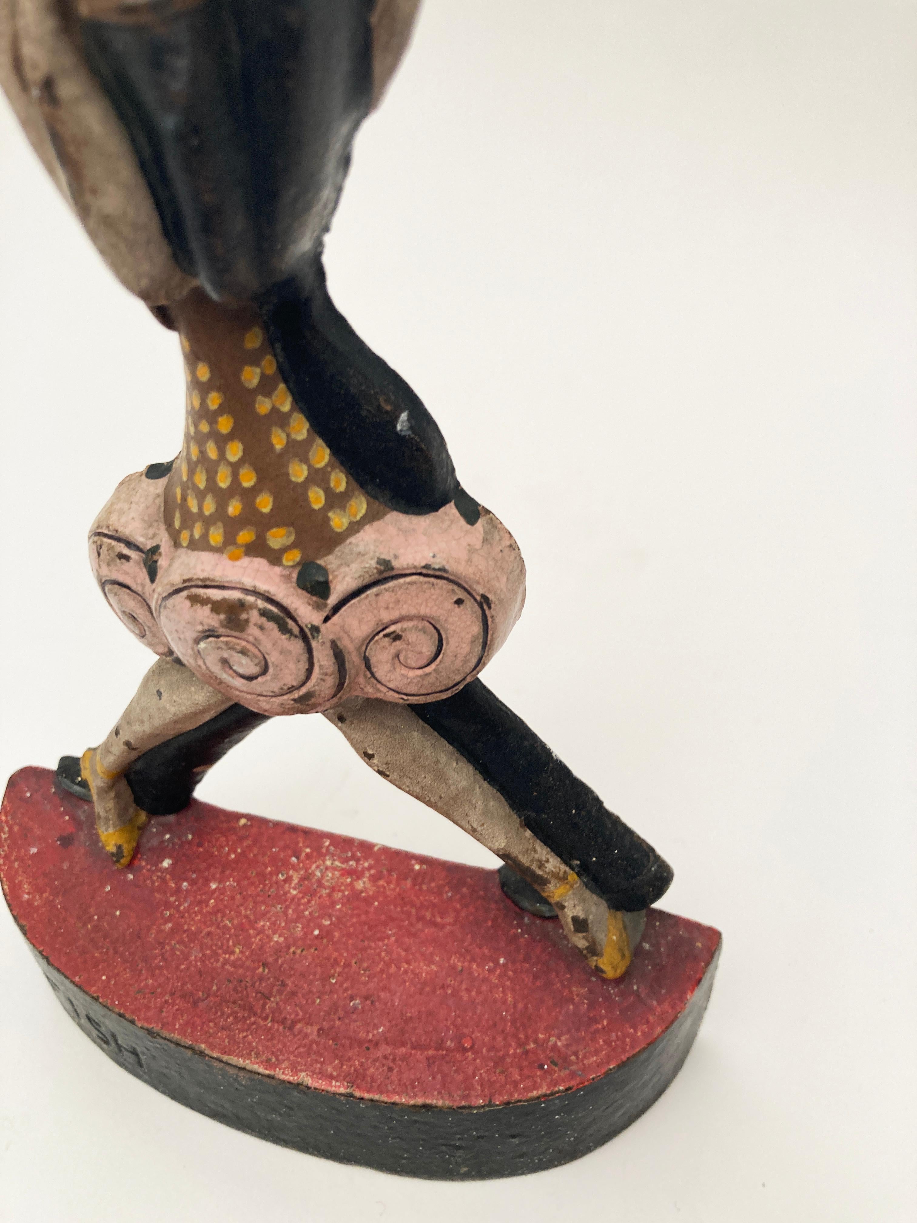 Hubley „Charleston Dancers“-Türstopper von Anne Harriet Fish, 1920er Jahre (Art déco) im Angebot