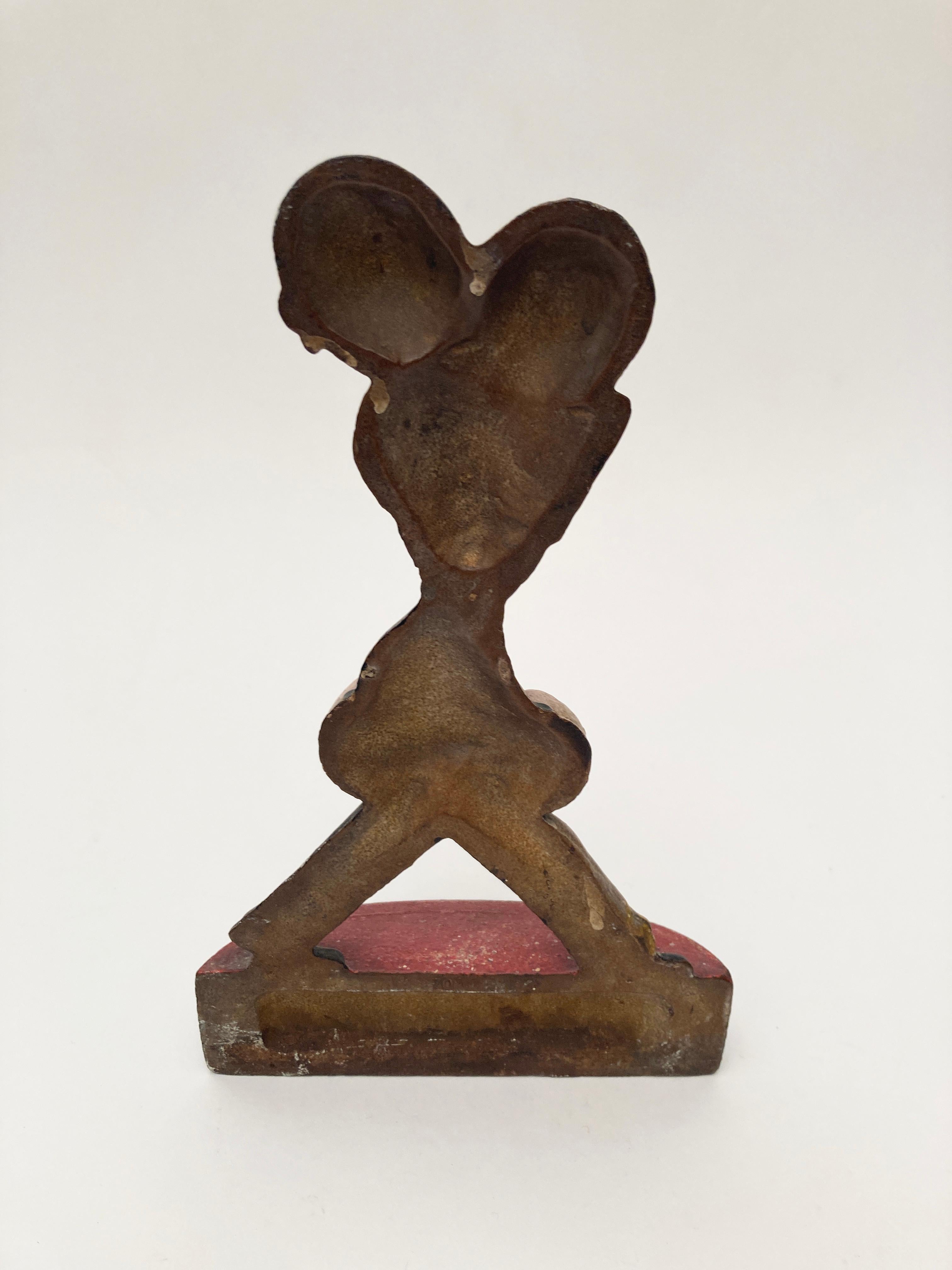 Hubley „Charleston Dancers“-Türstopper von Anne Harriet Fish, 1920er Jahre im Zustand „Gut“ im Angebot in Louisville, KY