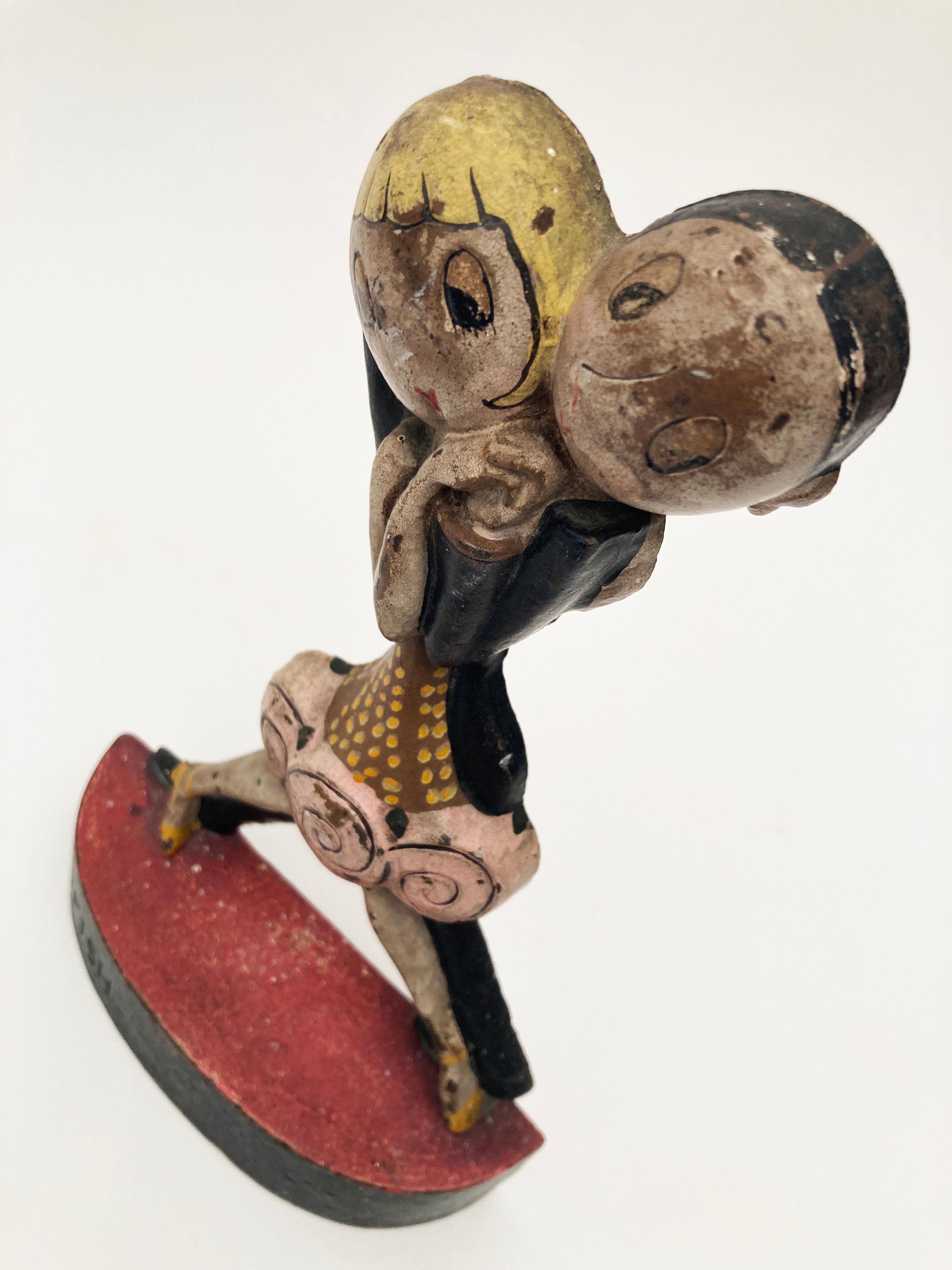 Hubley „Charleston Dancers“-Türstopper von Anne Harriet Fish, 1920er Jahre im Angebot 2