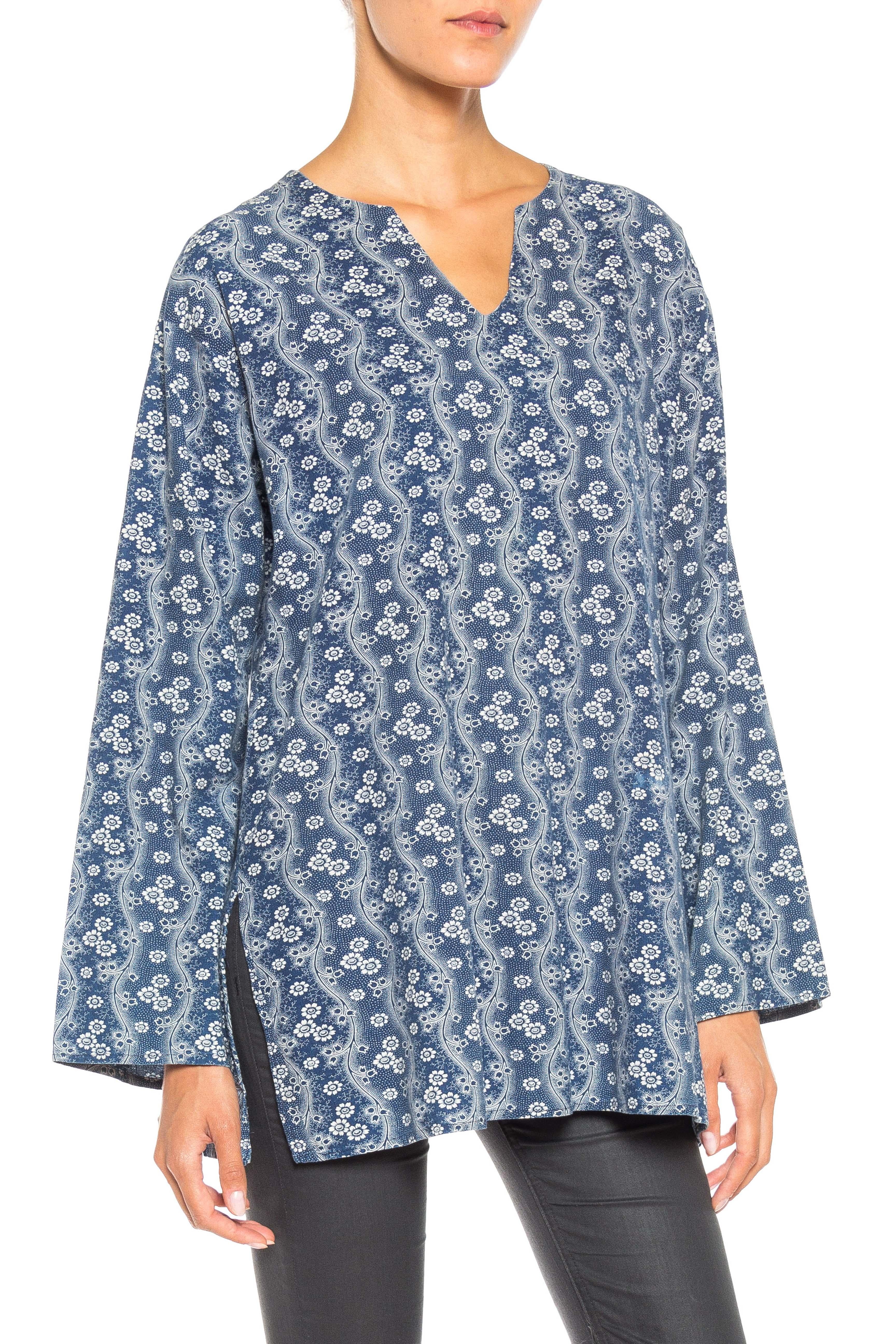 blue tunic top