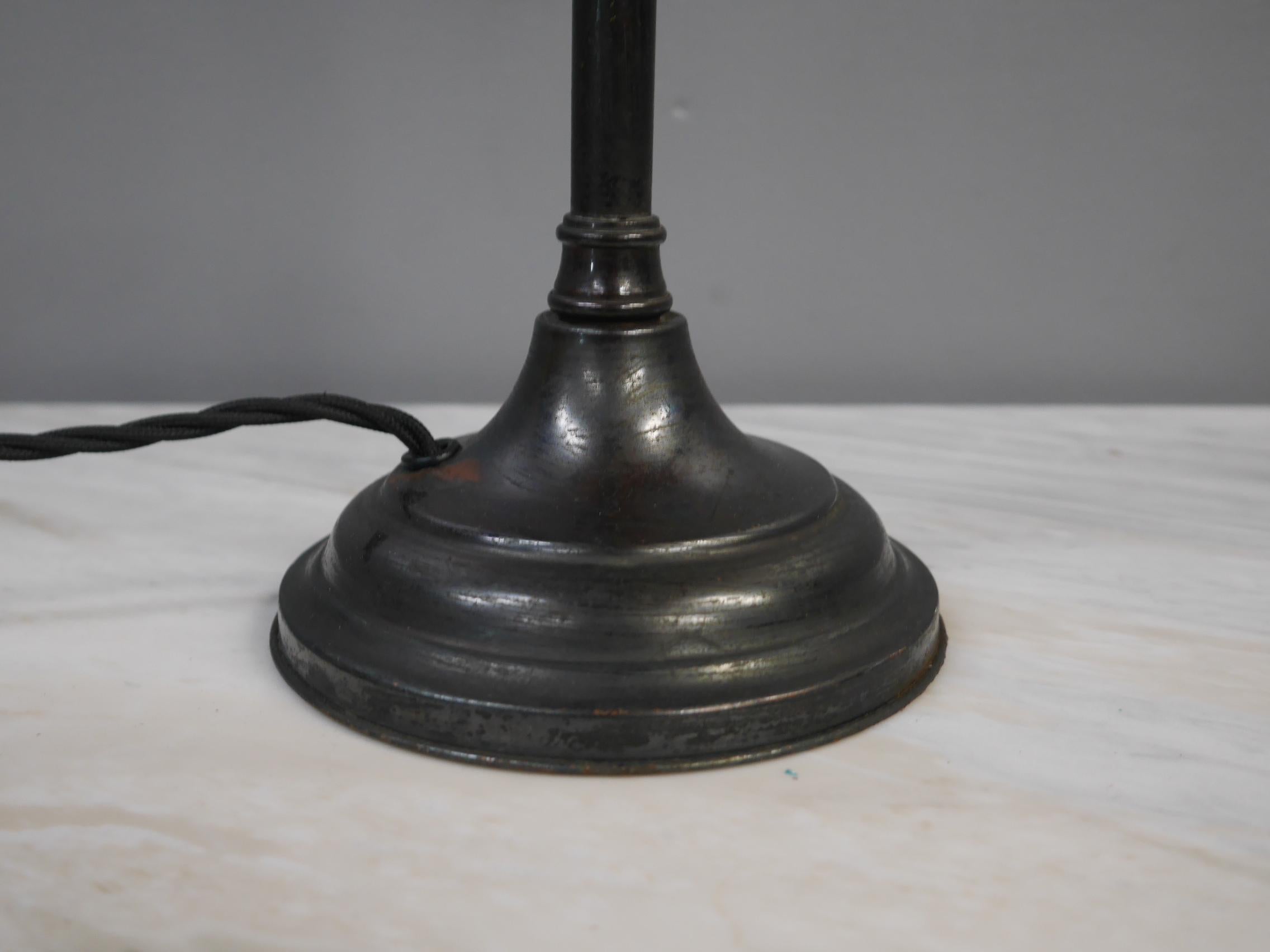 1920's Industrial Desk Lamp In Good Condition For Sale In Downham Market, GB