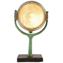 1920s Industrial Electric Spotlight by Superior Lamp Mfg