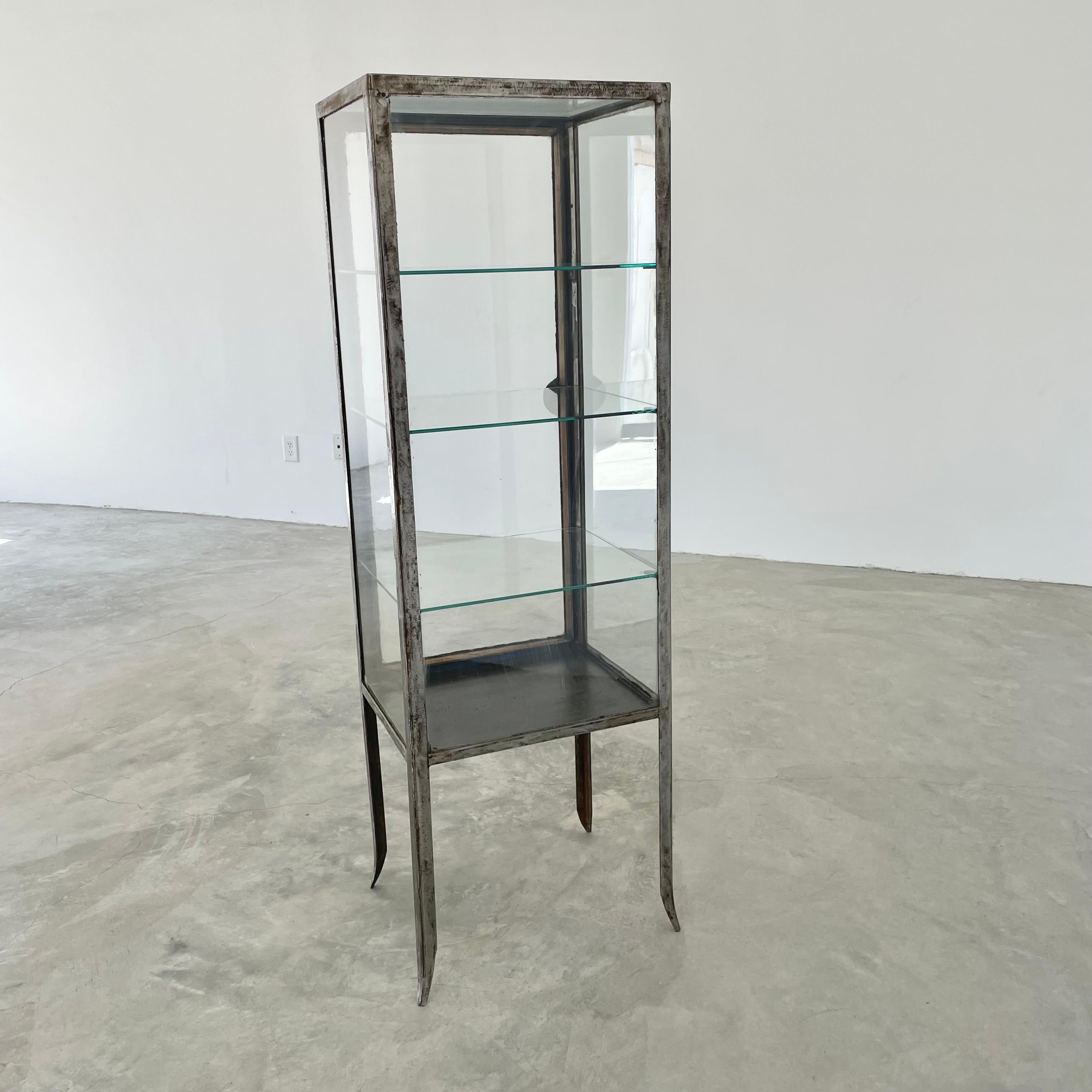 Iron and Glass Vitrine, 1920s Argentina For Sale 8