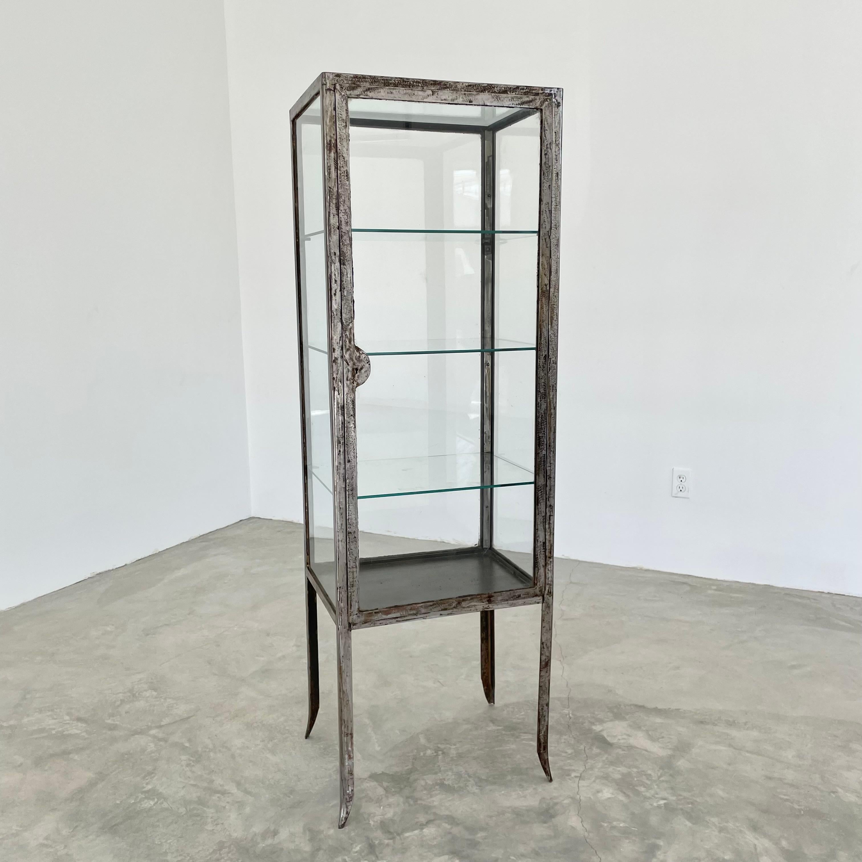 Iron and Glass Vitrine, 1920s Argentina For Sale 12