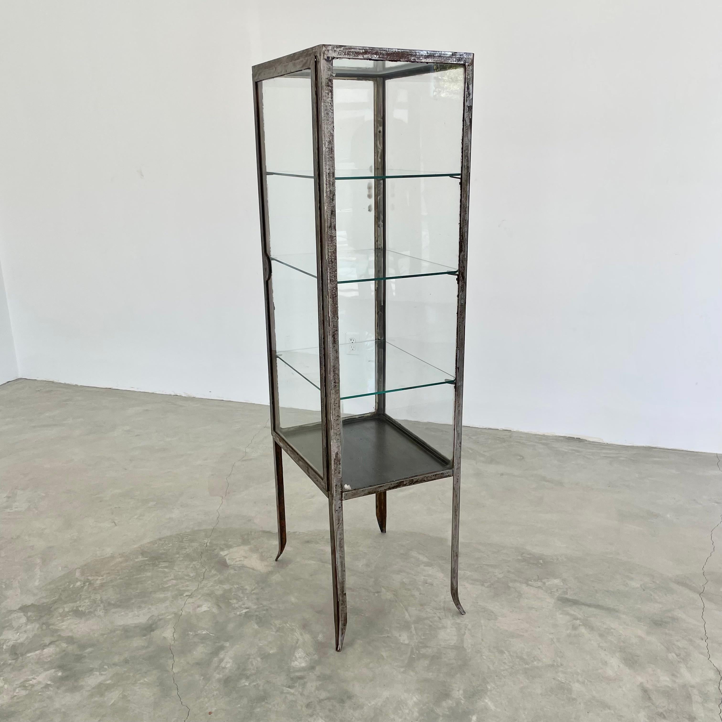 Iron and Glass Vitrine, 1920s Argentina For Sale 6