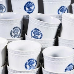 Barattoli per marmellata in ceramica "Iron Stone" degli anni '20, nuovi di zecca