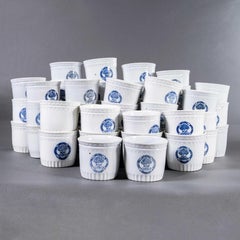 1920's Iron Stone New Old Stock Jam Jars - Large Quantity Available