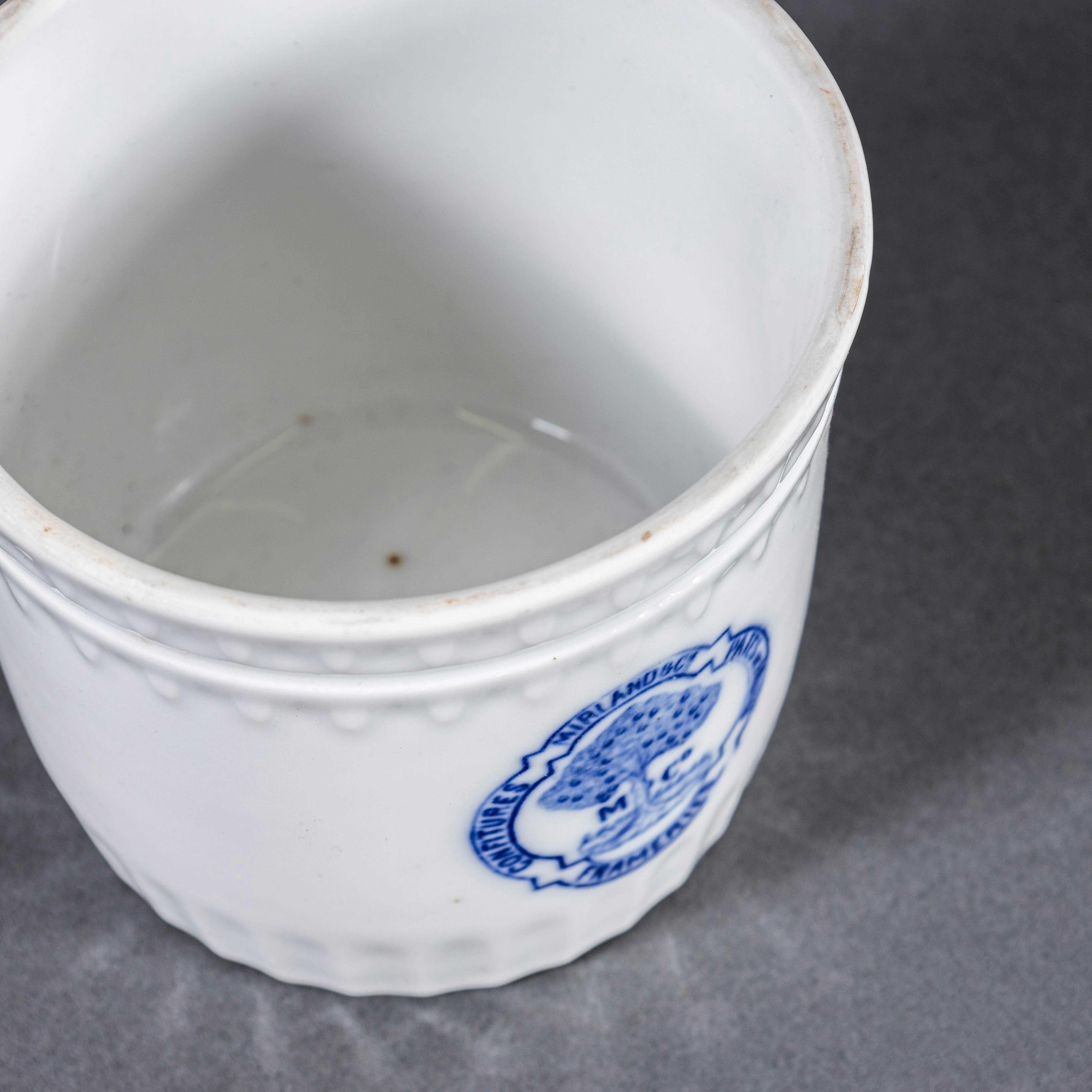 Ceramic 1920's Iron Stone New Old Stock Jam Jars - Large Quantity Available For Sale
