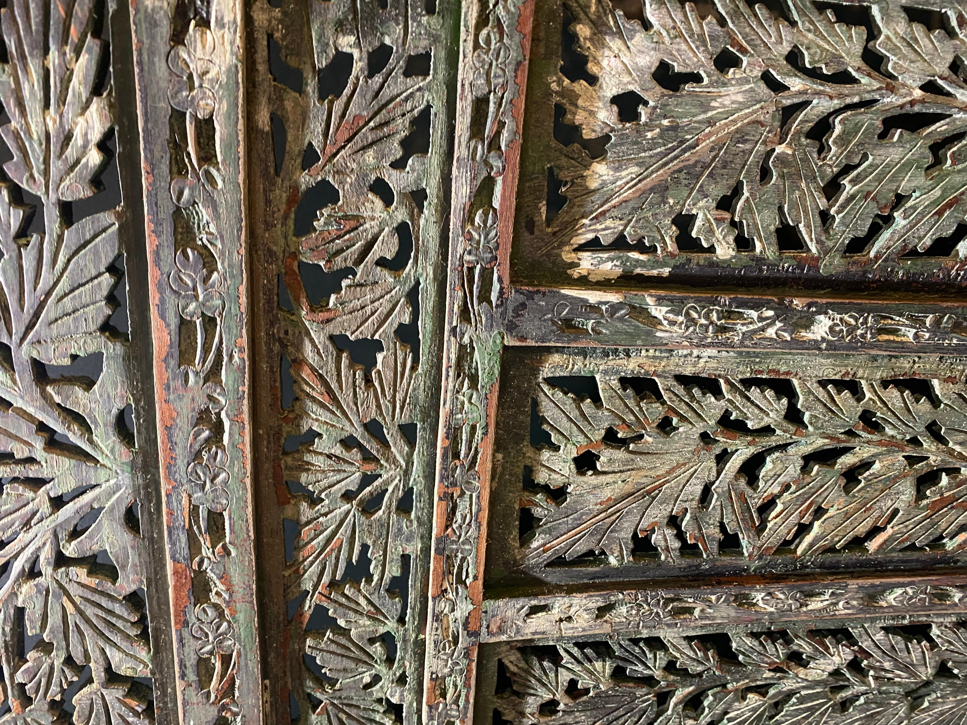 carved wooden screens room dividers
