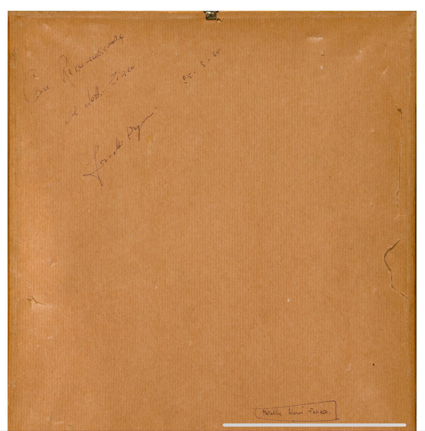 20ième siècle Dessin italien signé des années 1920 Portrait en vente