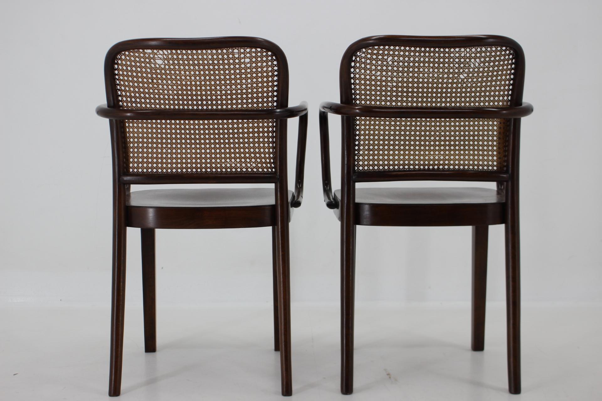 1920s Josef Hoffmann Bentwood Chairs, No. 811 for Thonet, Czechoslovakia For Sale 2