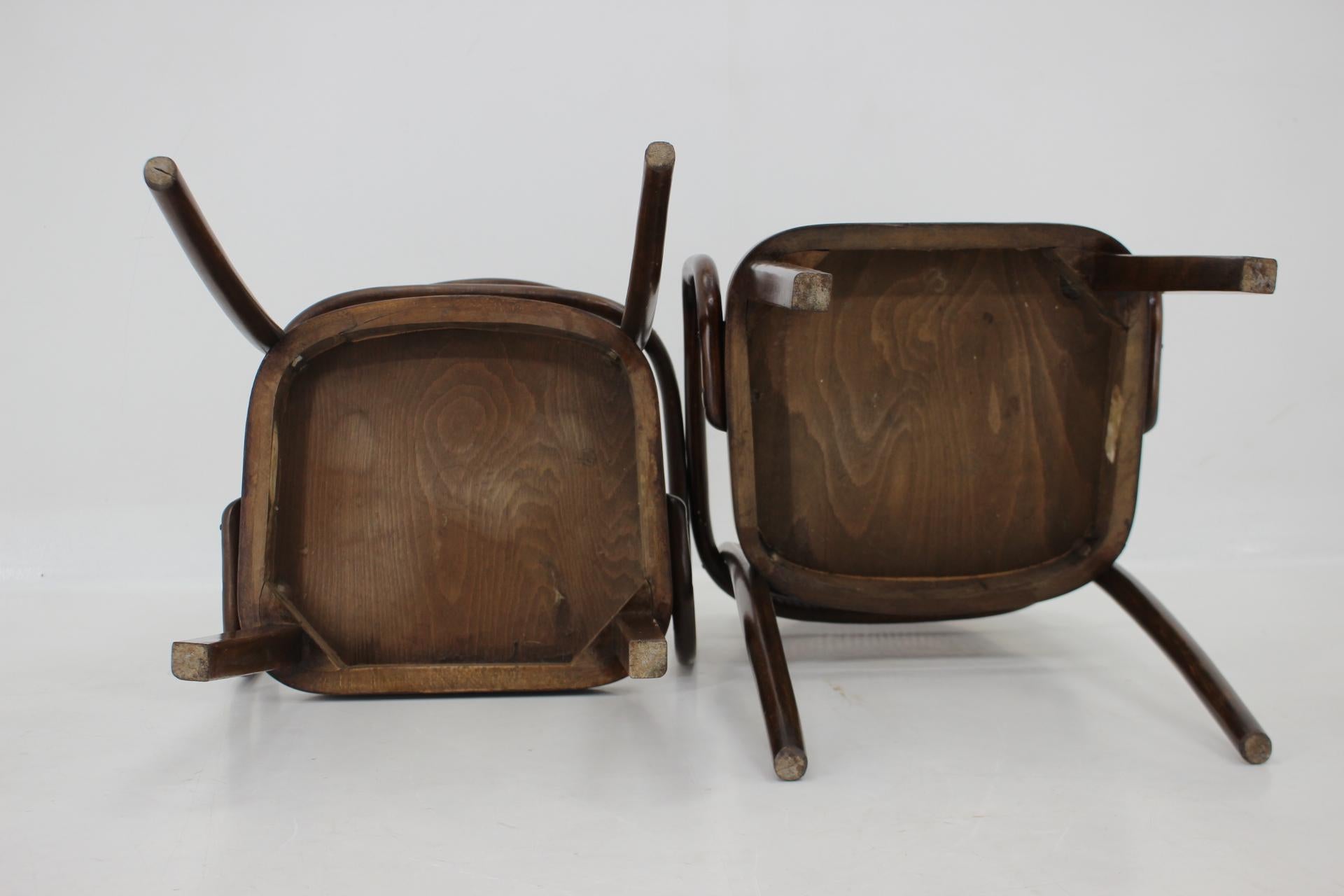 1920s Josef Hoffmann Bentwood Chairs, No. 811 for Thonet, Czechoslovakia For Sale 6