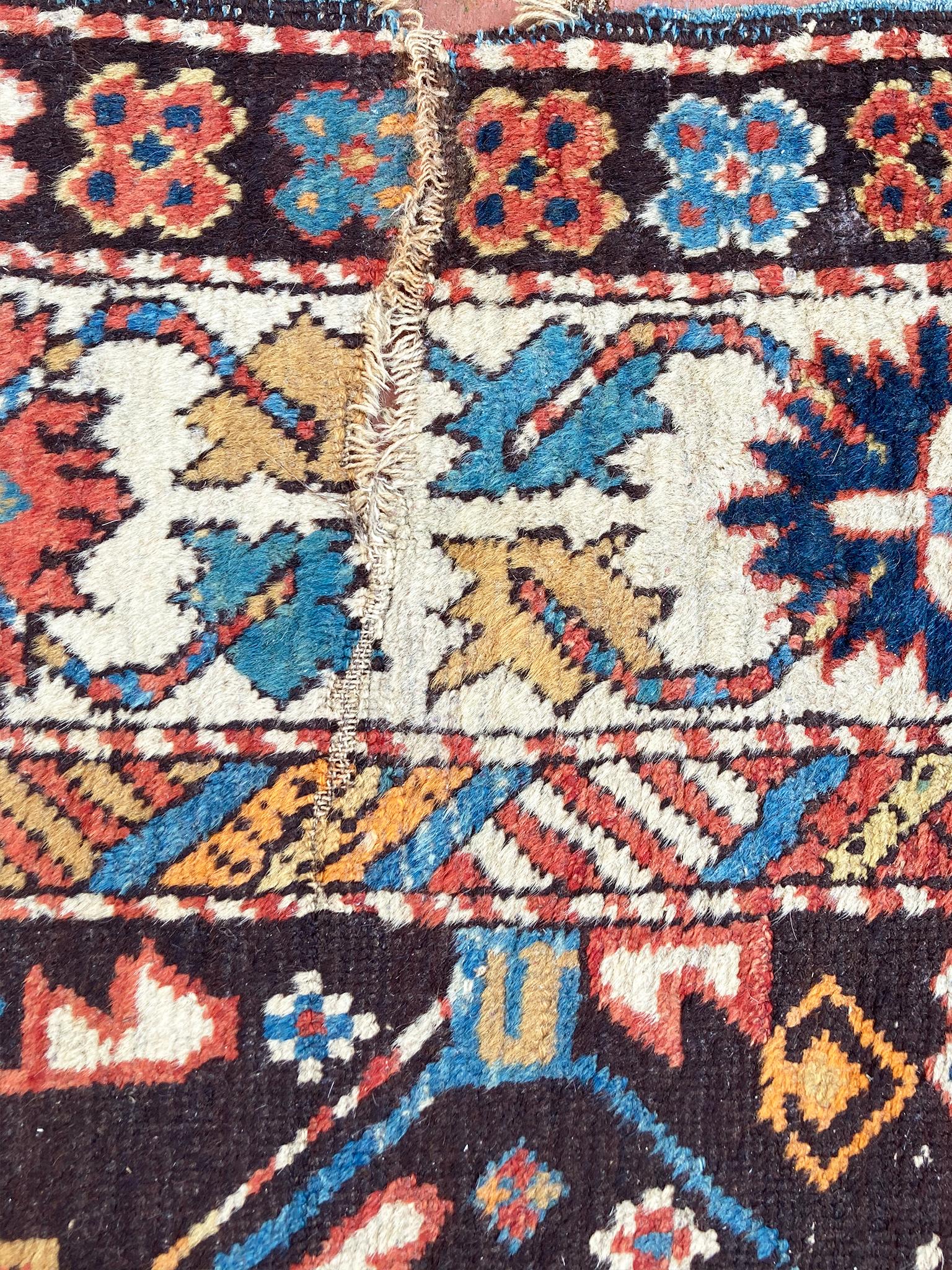 1920s Kazak Runner Rug 1