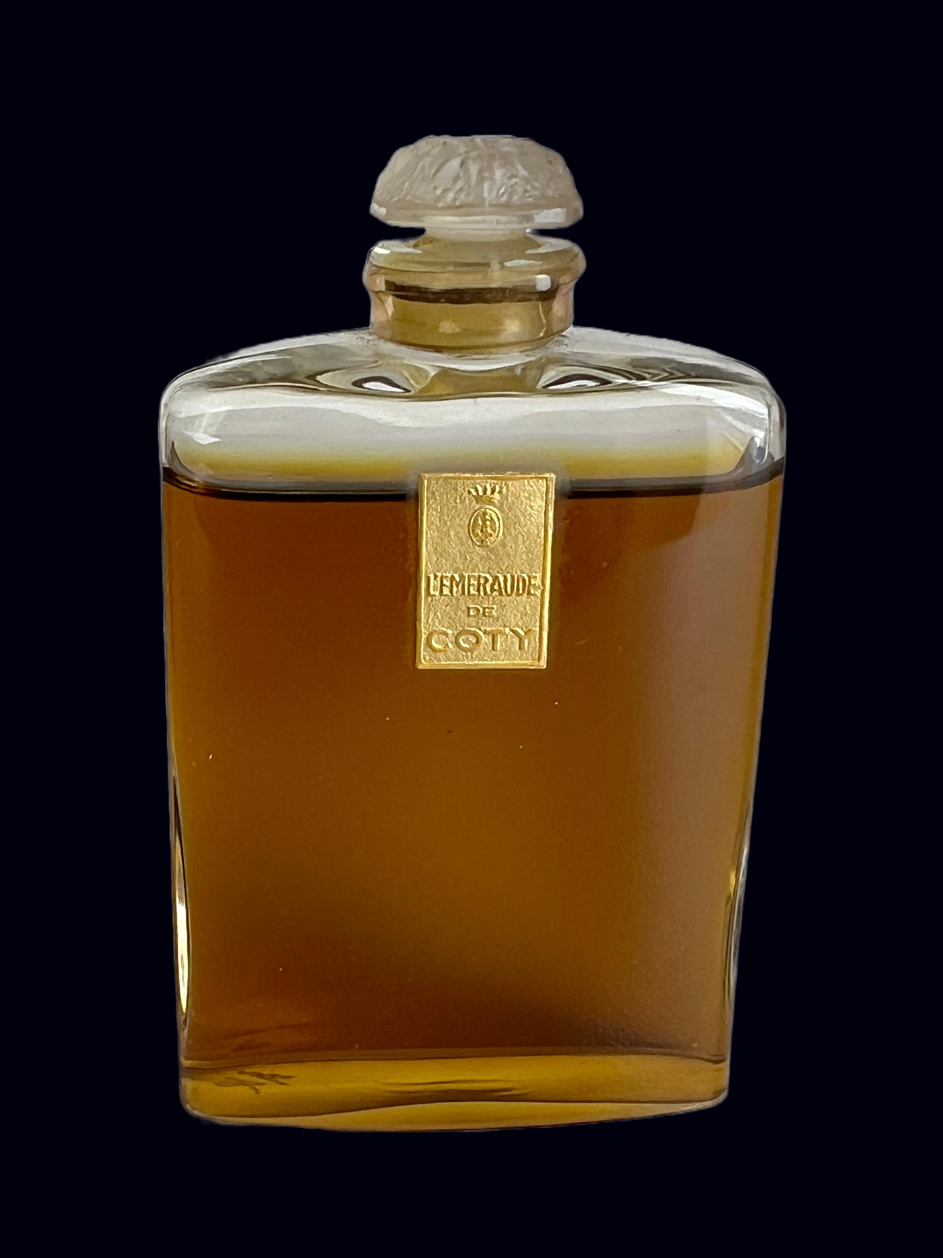 Rarissime coffret à parfum Lalique Coty 