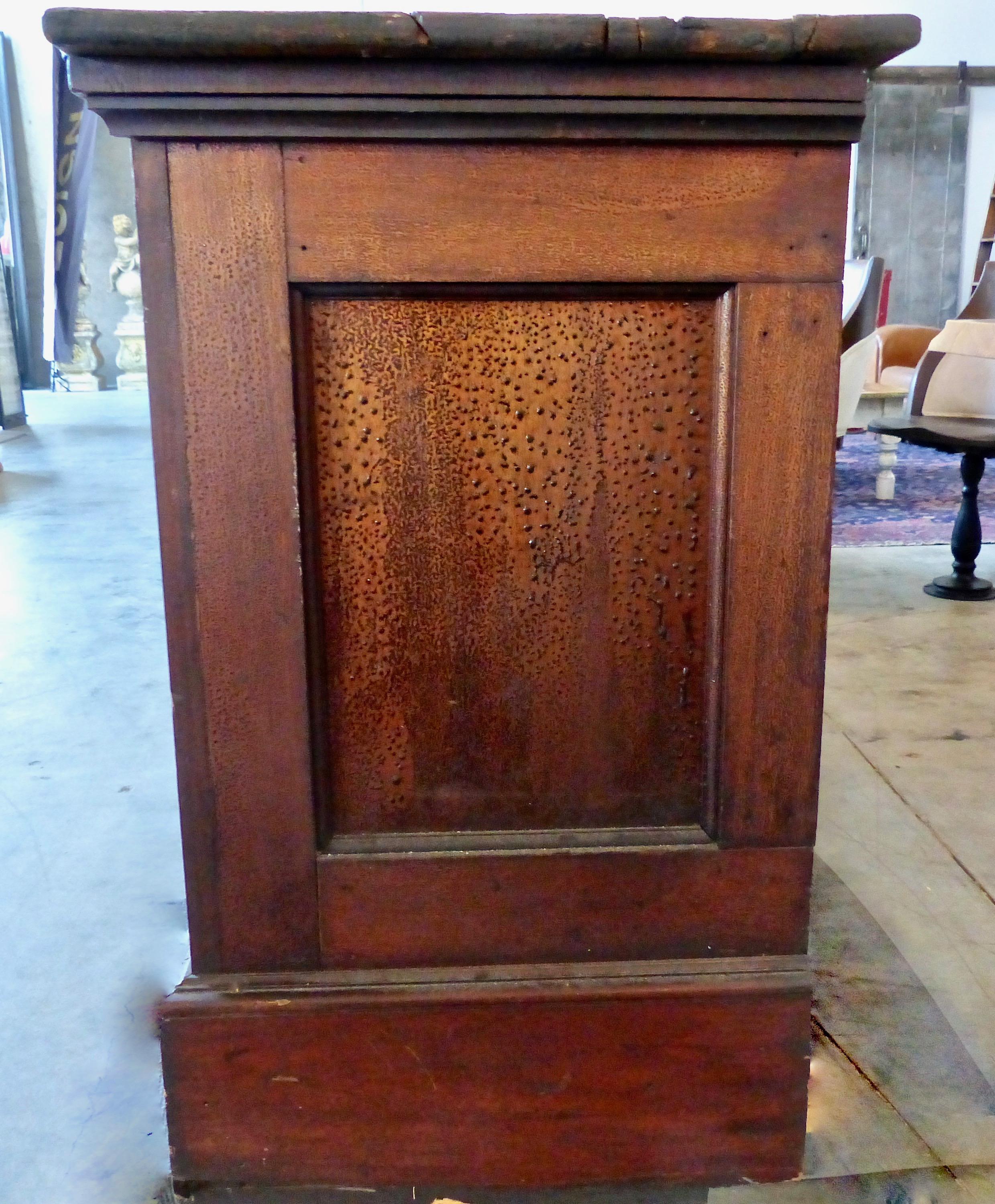 1920s Large Fir Mercantile Storage Cabinet In Good Condition In Surrey, BC