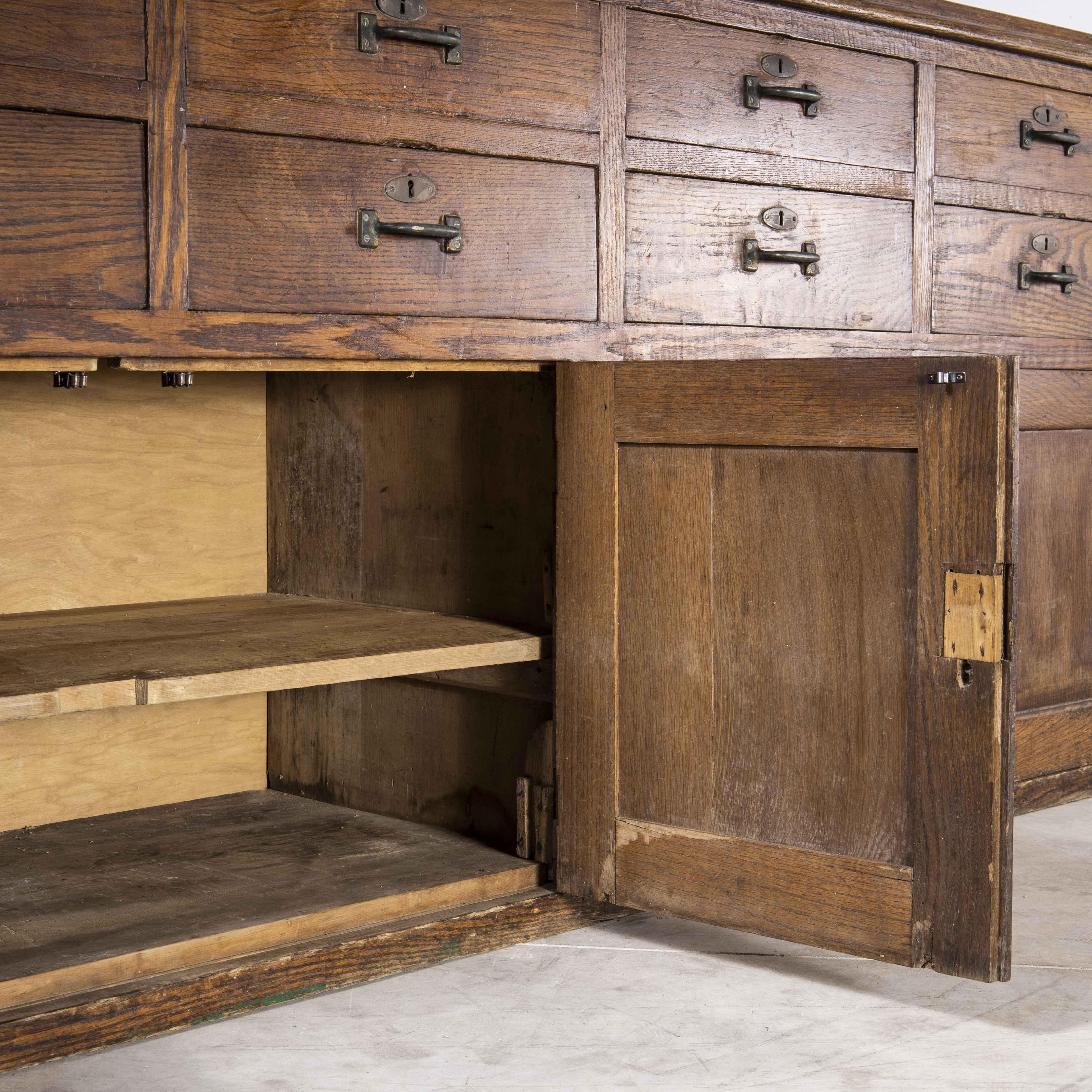 1920's Large French Oak Kitchen Dresser, Sideboard 3