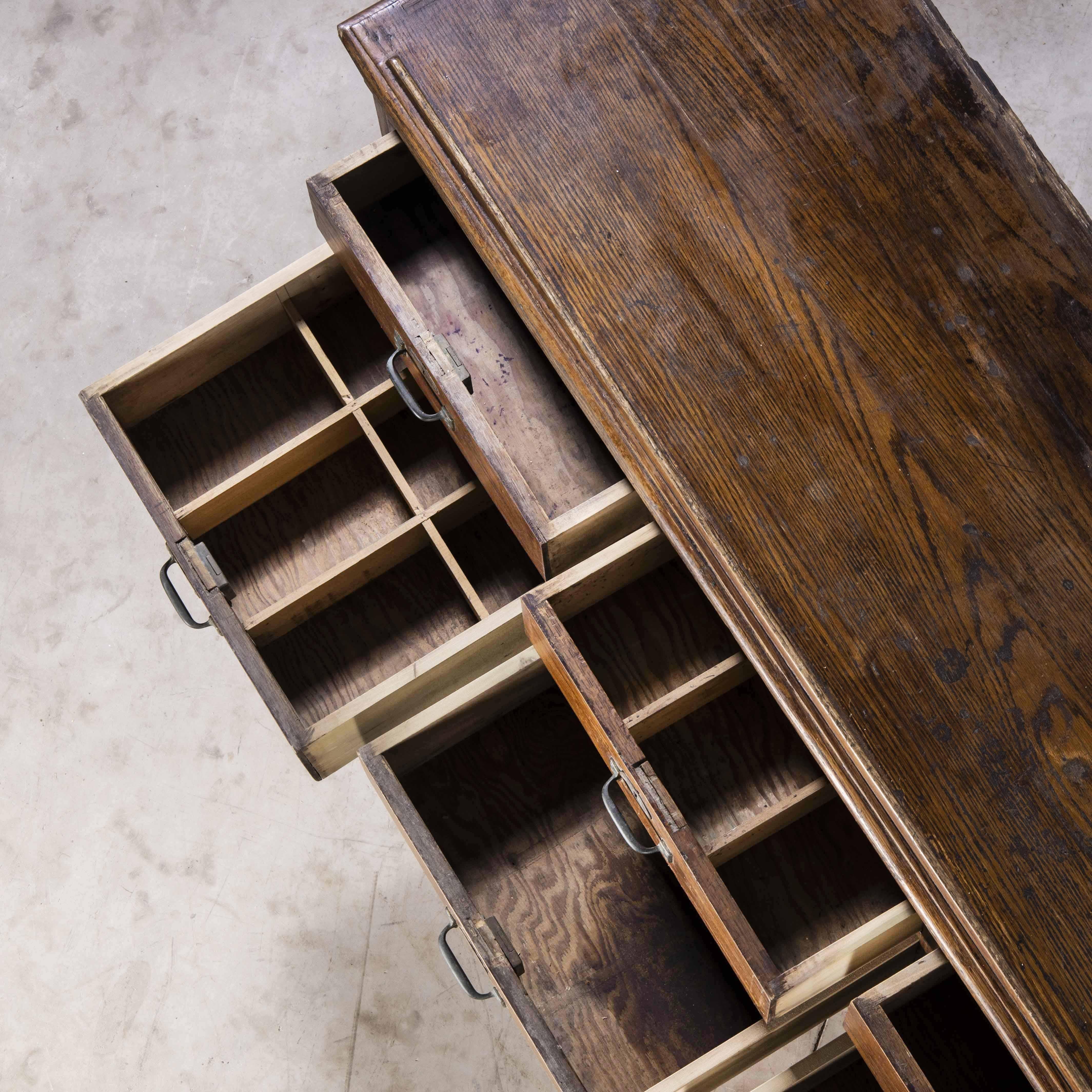 1920's Large French Oak Kitchen Dresser, Sideboard 6