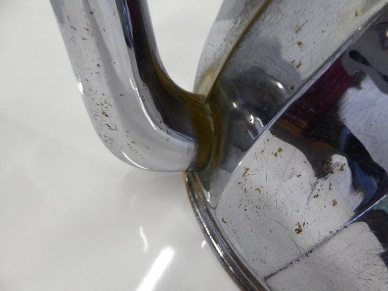 1920s Large French or Belge Stove Top Chrome Water Kettle at 1stDibs