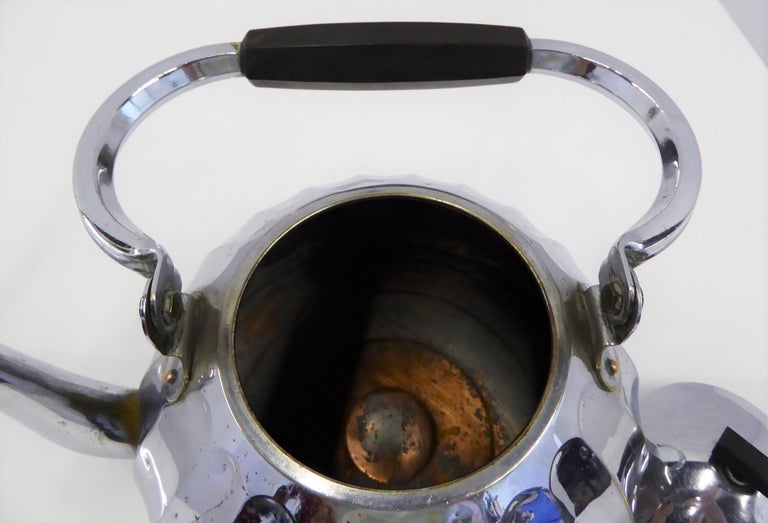 1920s Large French or Belge Stove Top Chrome Water Kettle at 1stDibs