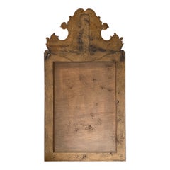 1920s Large Italian Chinoiserie Mirror with Hand Painted Details