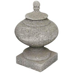 1930s Large Stone Porch or Post Garden Finial