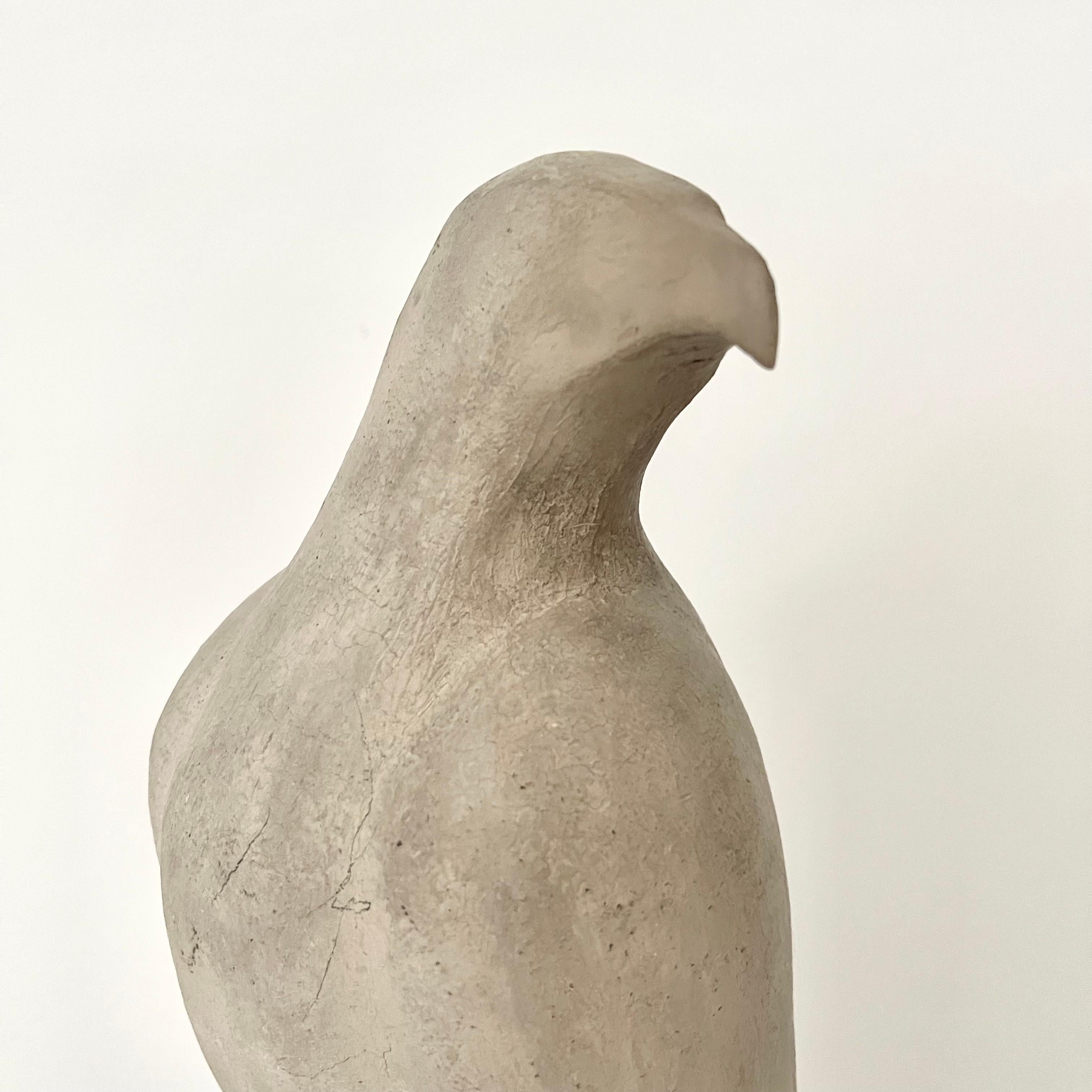 1920S Large Stone Sculpture of an Eagle In Good Condition For Sale In London, GB