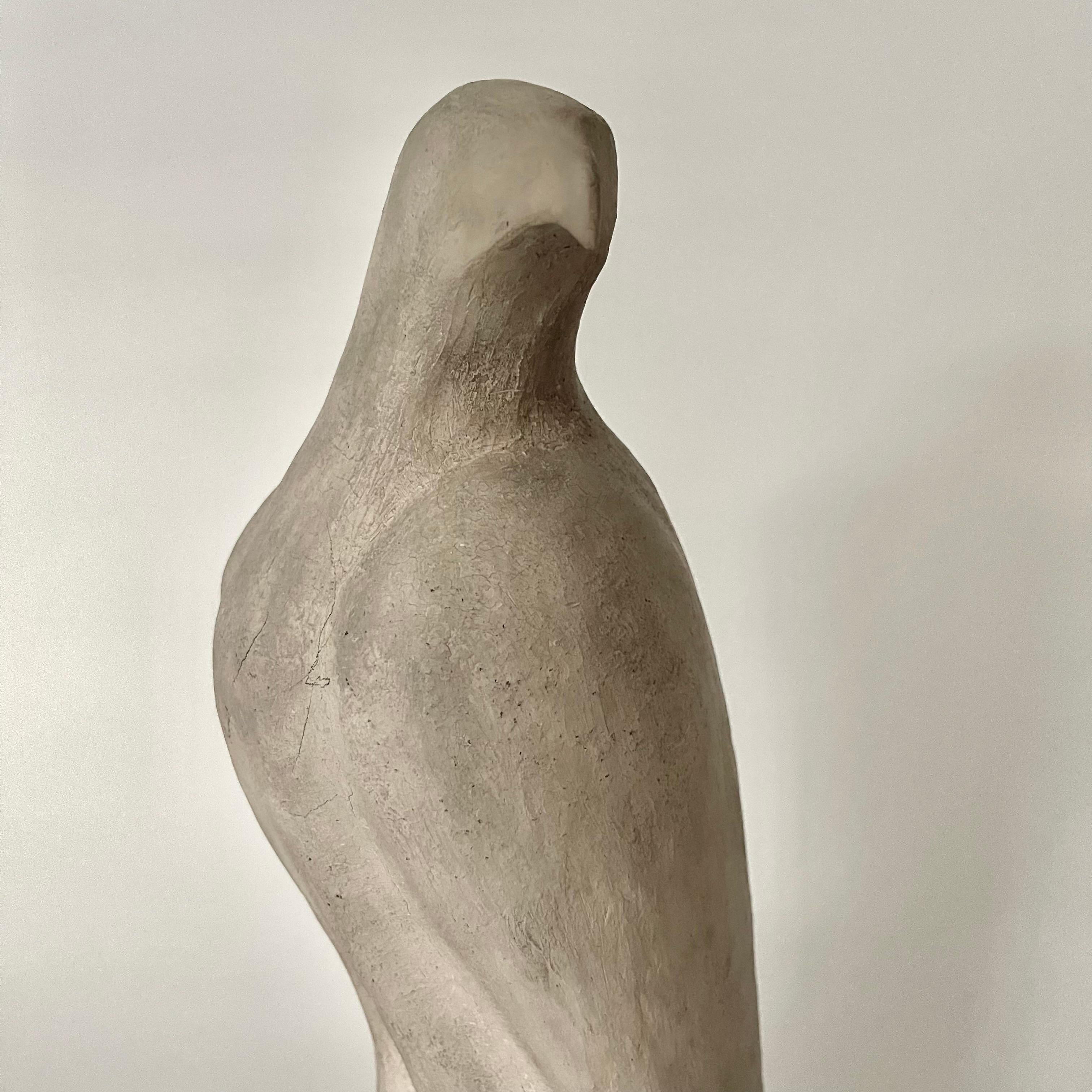 1920S Large Stone Sculpture of an Eagle For Sale 2